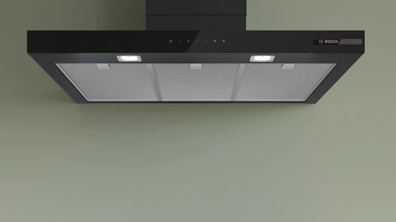 Bosch DWB97DN60B - Matt Black Chimney Extractor - 90cm Wall-Mounted Hood - Image 5