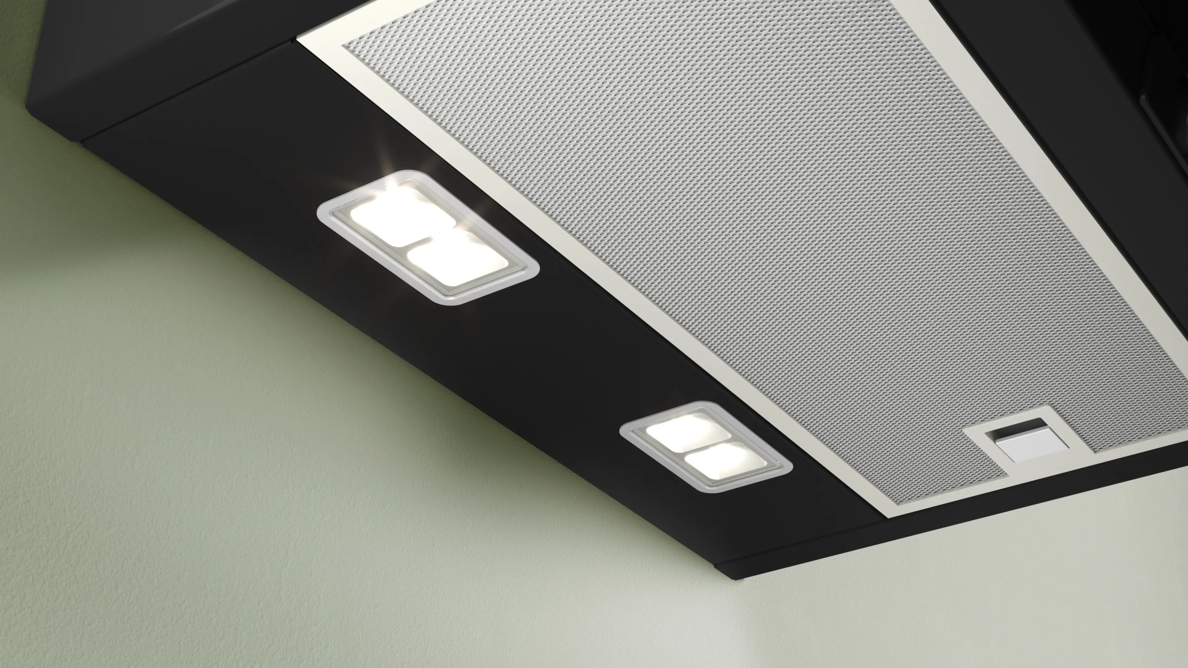 Bosch Series 4 DWK67FN60B - Black Chimney Extractor Hood - A+ energy - Image 4
