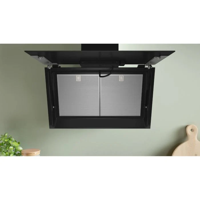Bosch Series 6 DWK81AN60B - Black Chimney Extractor Hood - A+ energy - Image 2