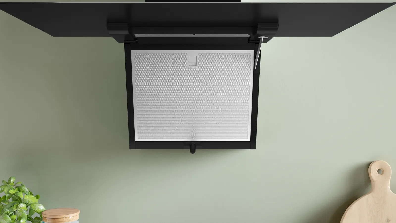 Bosch Series 4 DWK87FN60B - Black Chimney Extractor Hood - A+ energy - Image 3