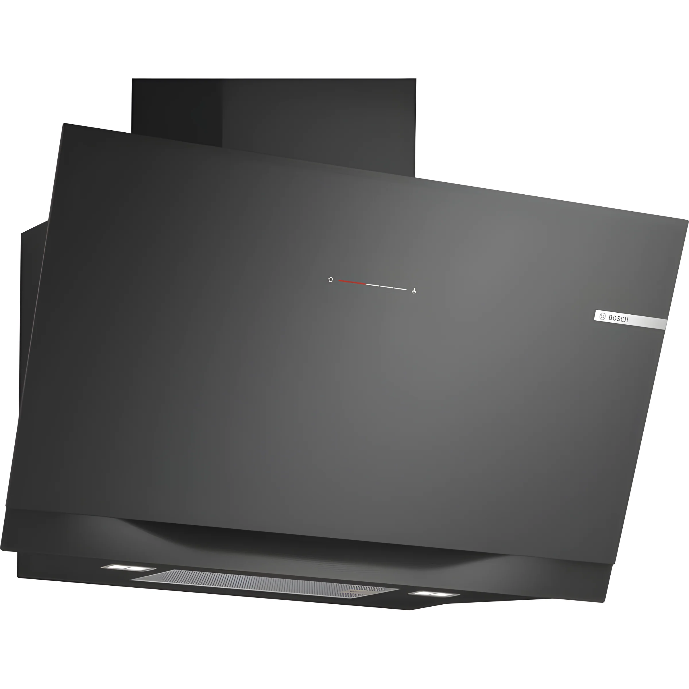 Bosch Series 8 DWK91LT60B - Black Chimney Extractor Hood - A+ energy