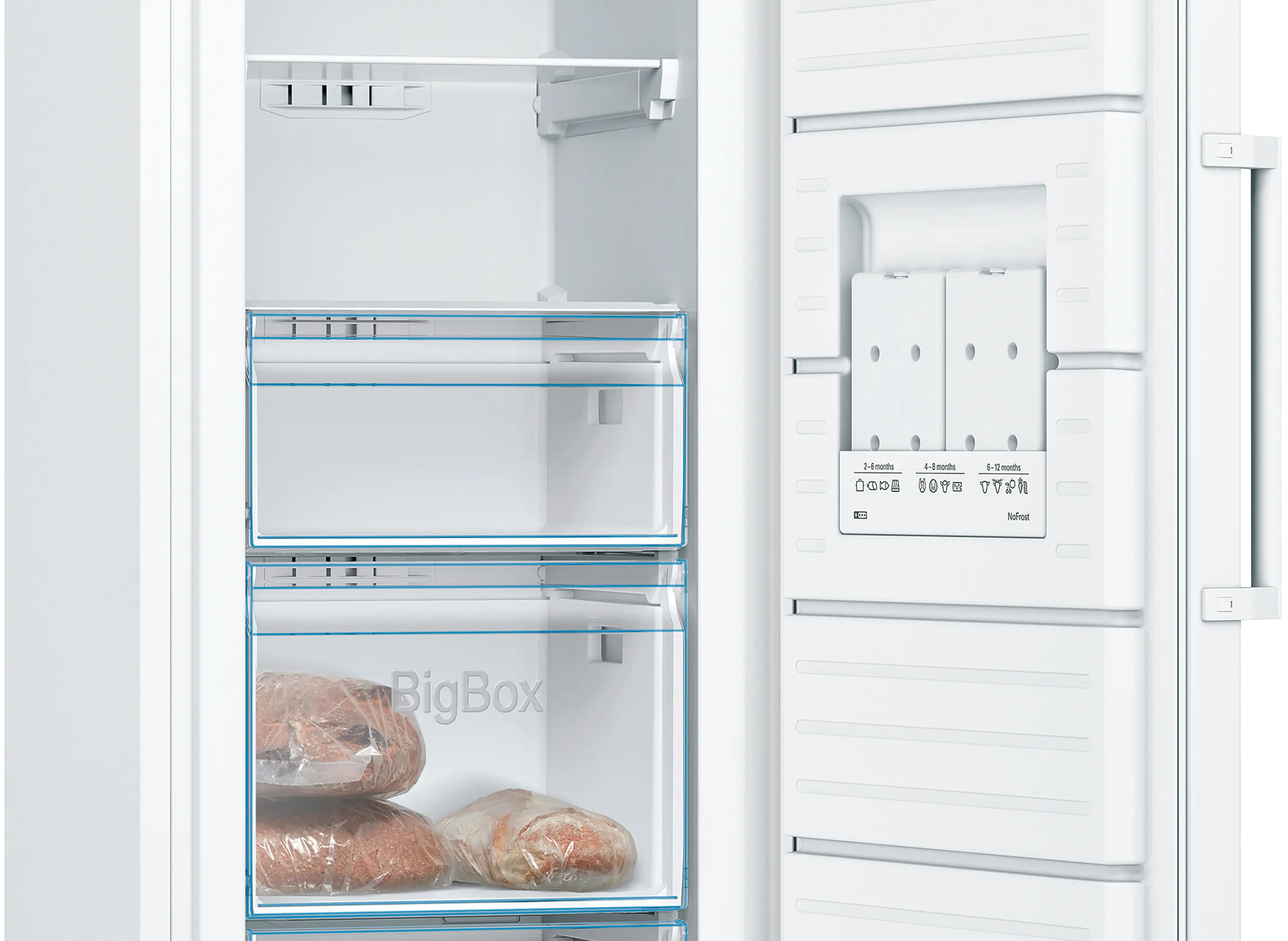 Bosch Series 4 GSN33VWEPG - White Freestanding Frost Free Freezer - E energy - Image 5