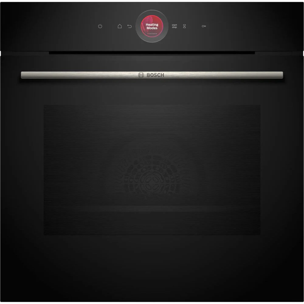Bosch Series 8 HBG7341B1B - Black Built-In Single Oven - 71L - A+ Energy