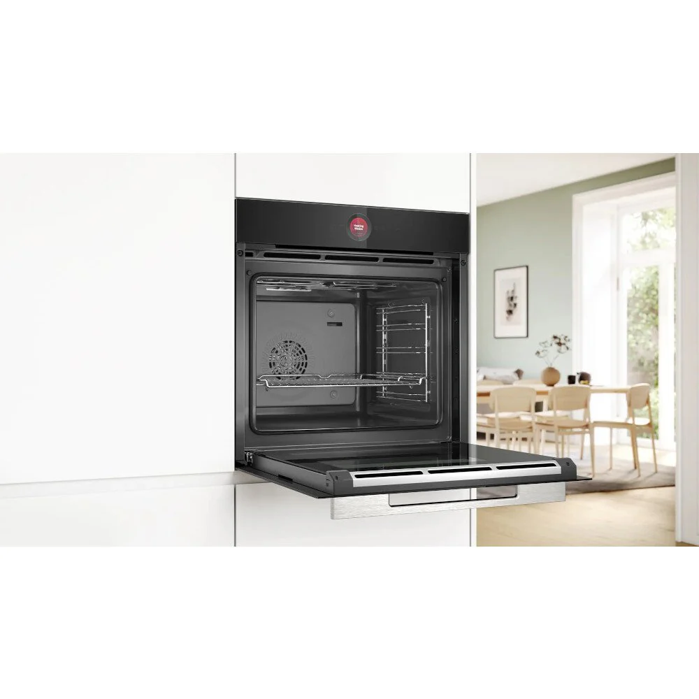 Bosch Series 8 HBG7341B1B - Black Built-In Single Oven - 71L - A+ Energy - Image 4