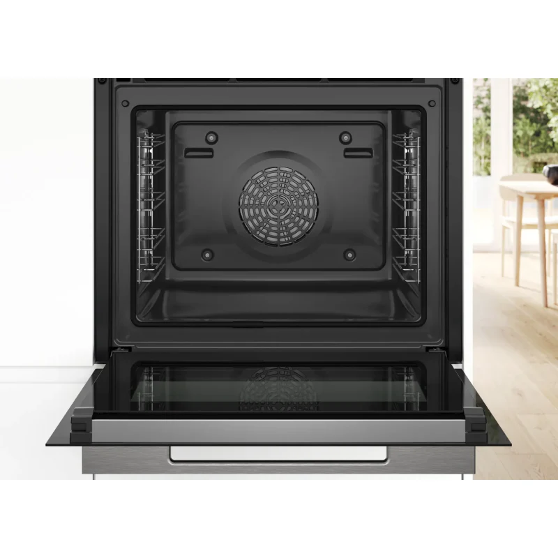 Bosch Series 8 HBG7741B1B - Black Built in Electric Single Oven - Pyrolytic cleaning - A+ energy - Image 2