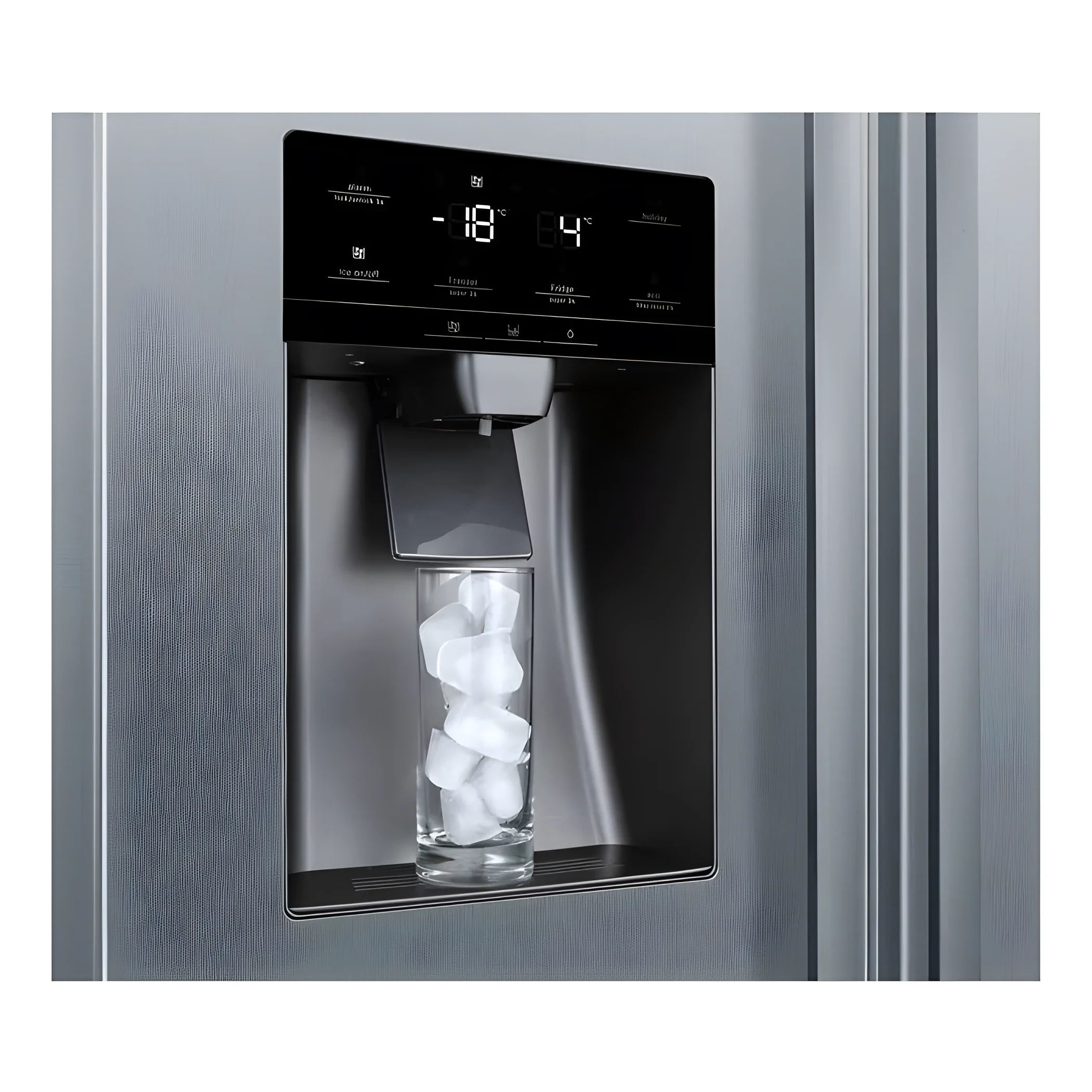 BOSCH Series 6 KAD93AIERG - Brushed Steel American Fridge Freezer - 533L Capacity - E Energy Rating - Image 2