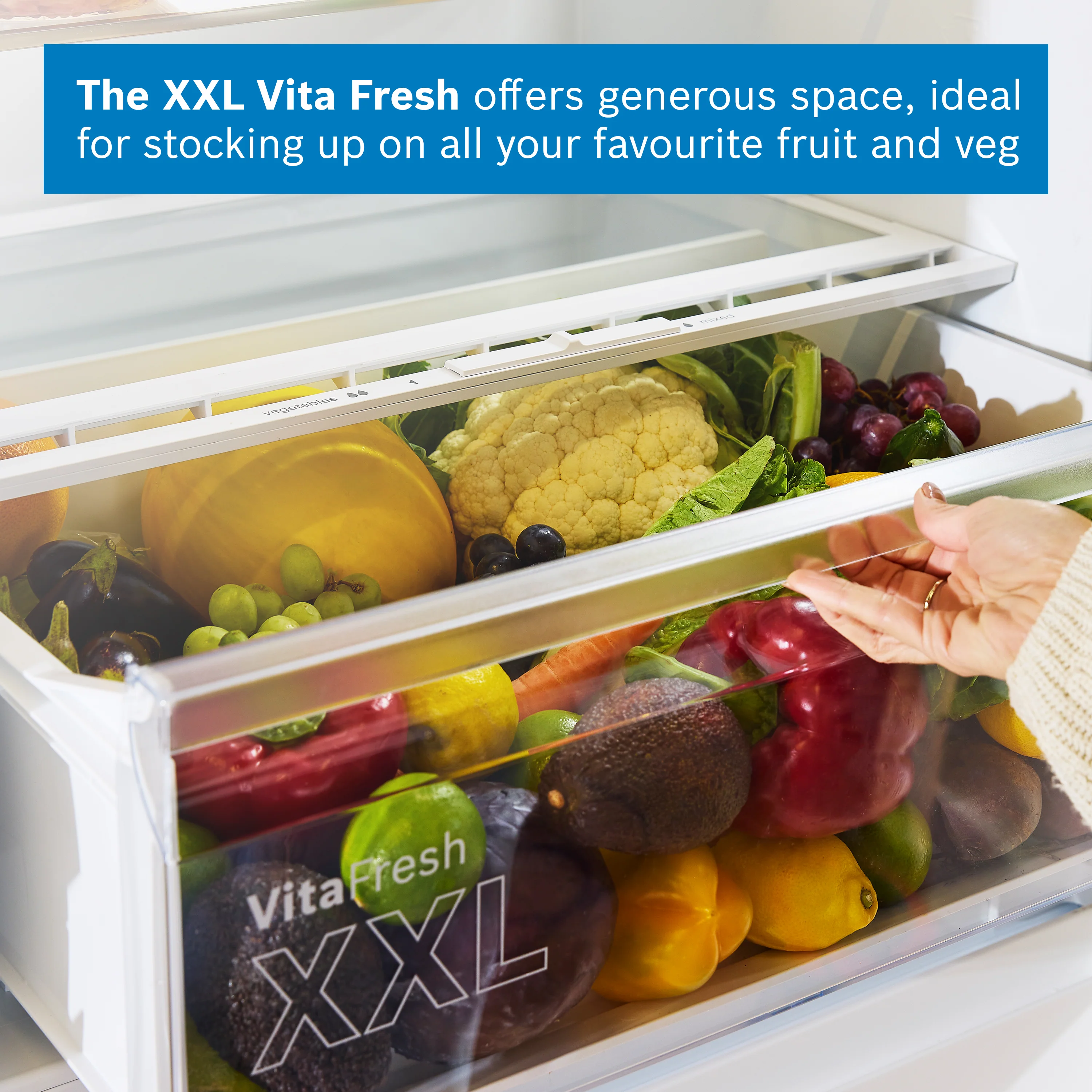 Bosch Series 2 KBN96NSE1G - Integrated XXL No Frost Fridge Freezer - 383L - E Energy Rating - Image 4