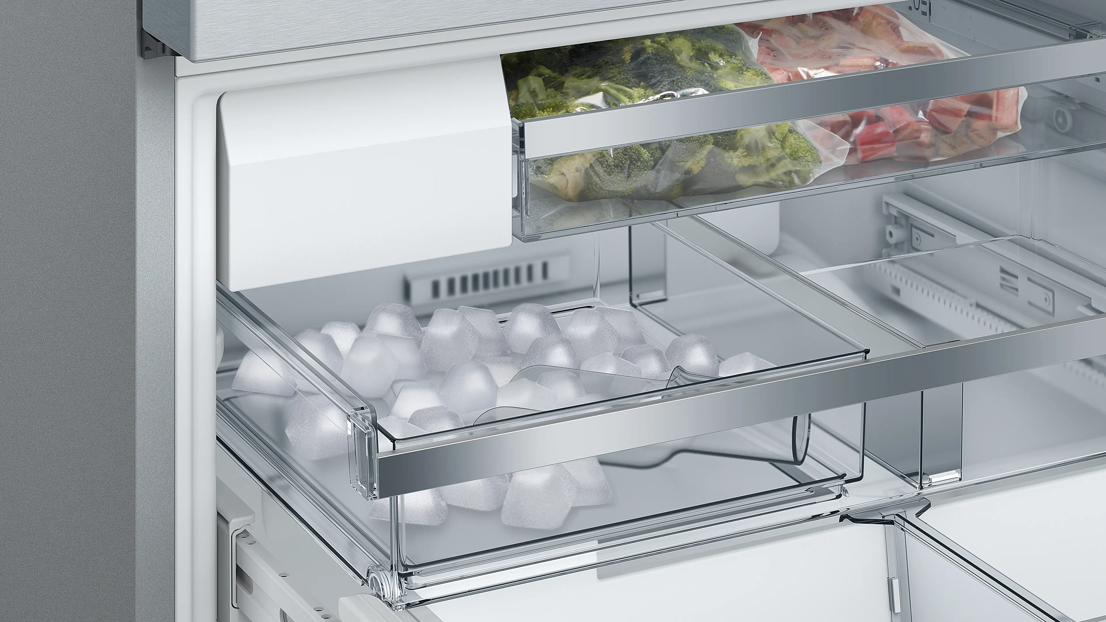 Bosch Series 8 KFF96PIEP - Stainless steel Side by Side Frost Free Fridge Freezer - E energy - Image 9