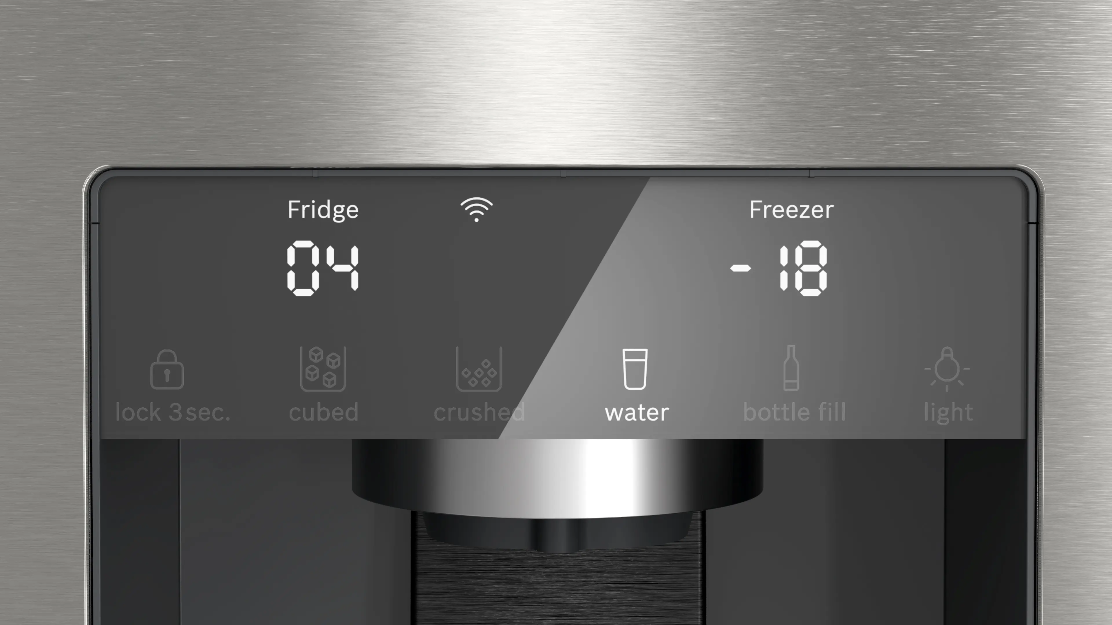 Bosch Series 6 KFI96APEAG - Stainless steel Side By Side Frost Free Fridge Freezer - E energy - Image 4
