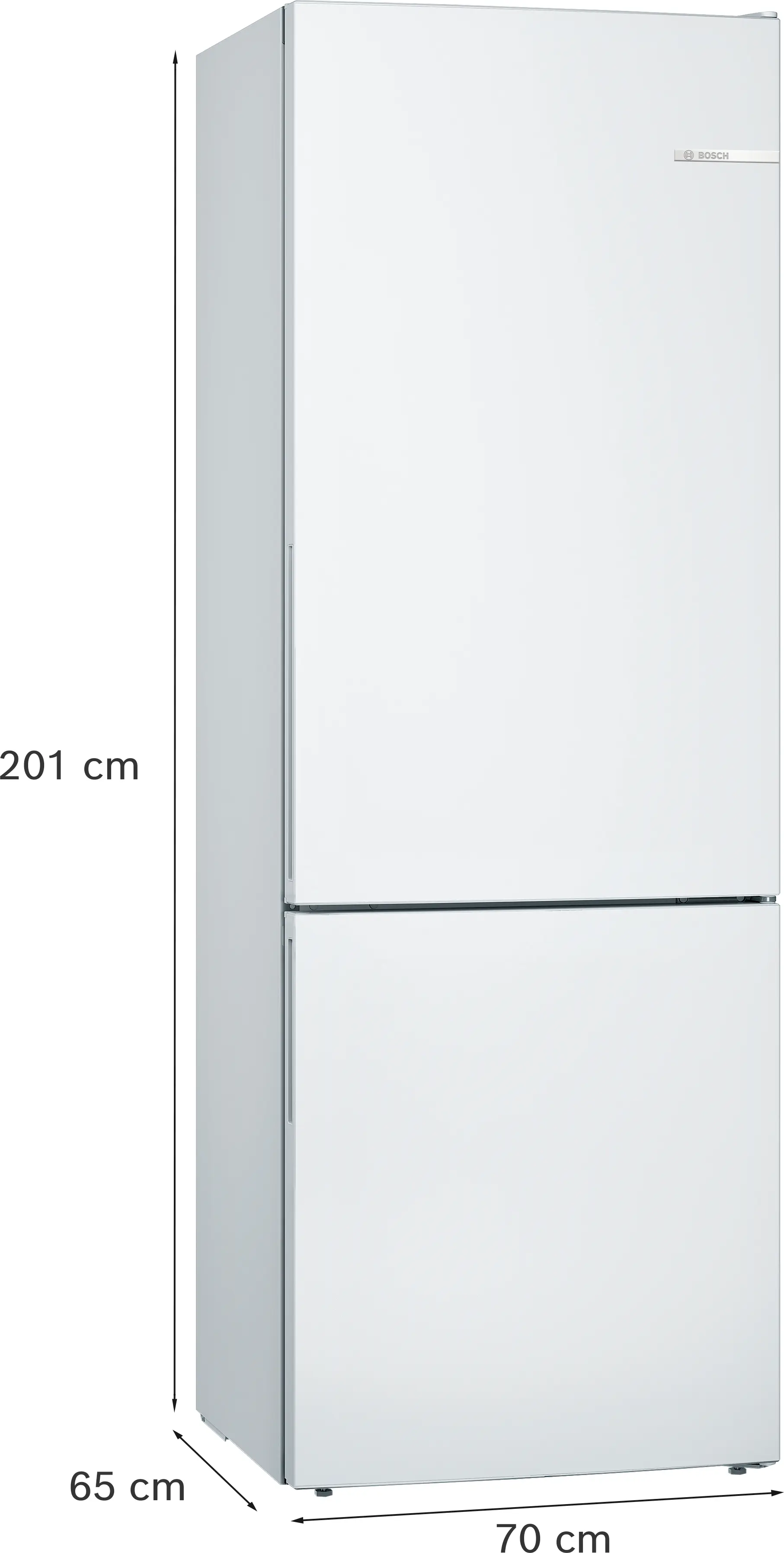 Bosch Series 6 KGE49AWCAG - White Freestanding 60/40 Frost Free Fridge Freezer - C energy - Image 5