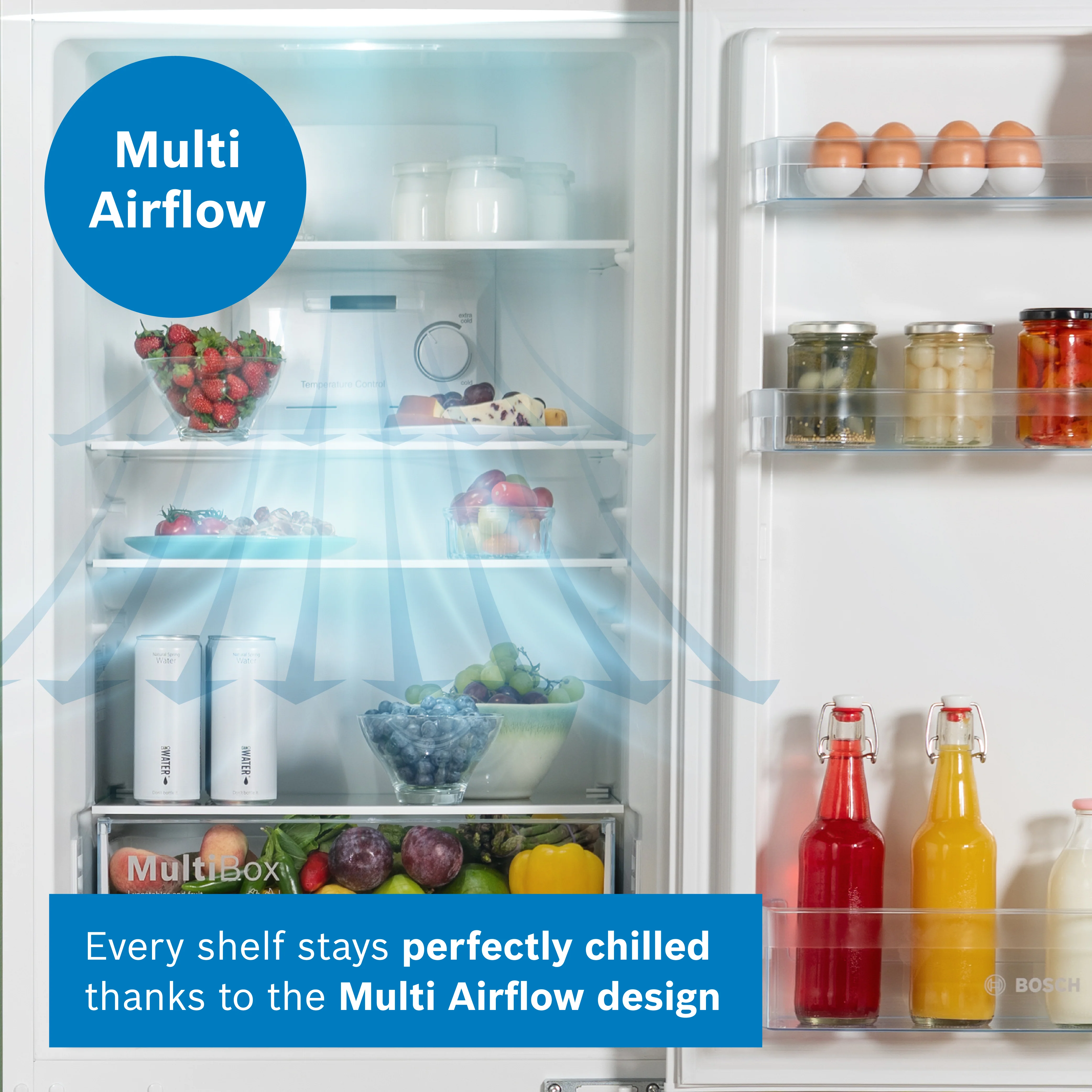 Bosch Series 2 KGN34NWEAG - White Freestanding 50/50 Frost Free Fridge Freezer - E energy - Image 9