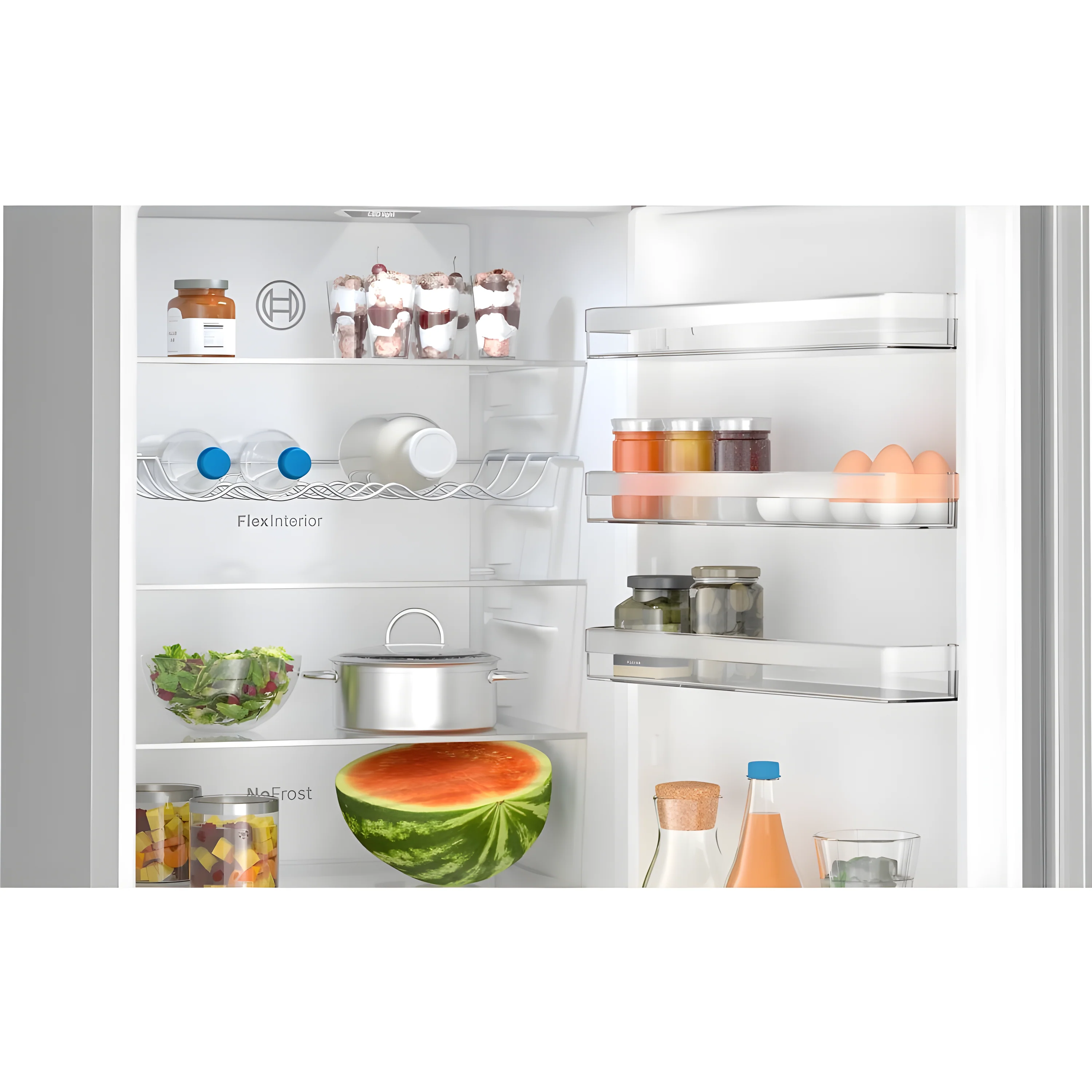 Bosch Series 4 KGN392LBFG - Stainless Steel 70/30 Fridge Freezer - 363L Capacity - B Energy Rating - Image 5