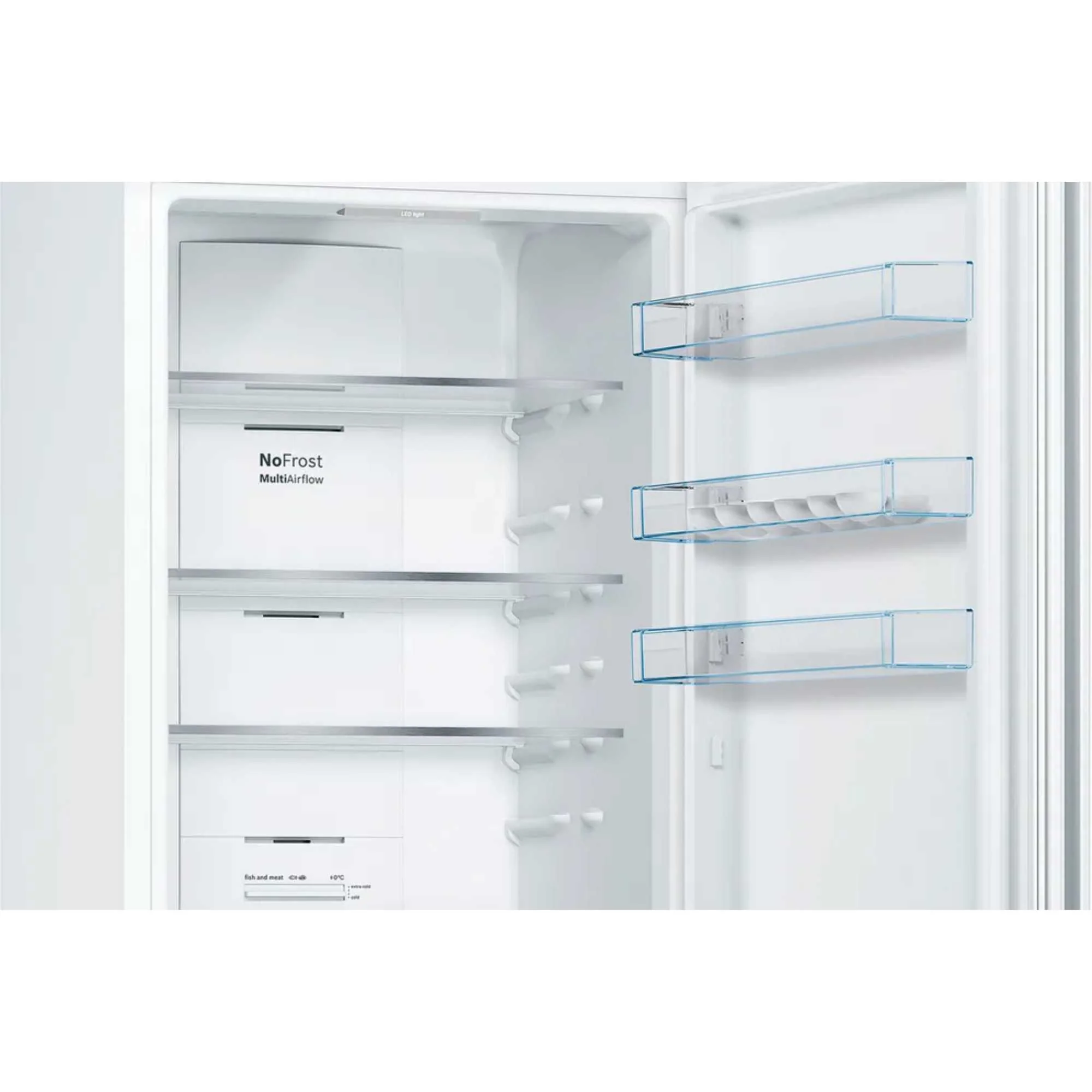 Bosch Series 4 KGN392WEBG - White Fridge Freezer - 279L/89L - E Energy - Image 4
