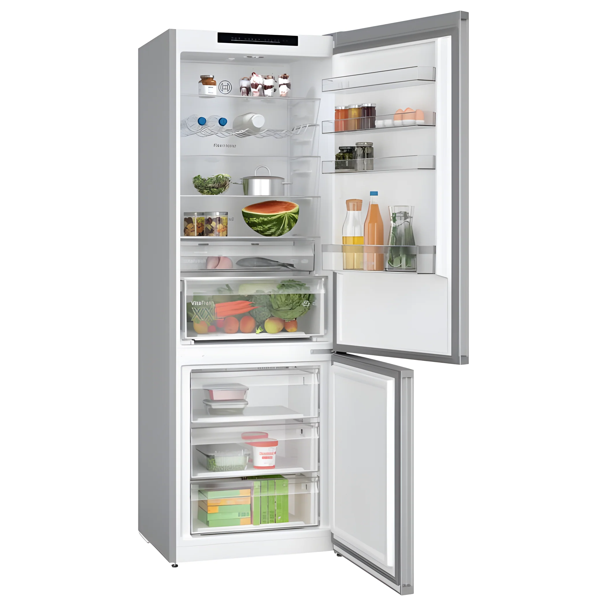 Bosch Series 4 KGN492LDFG - Silver Freestanding Frost Free Fridge Freezer - D energy - Image 3
