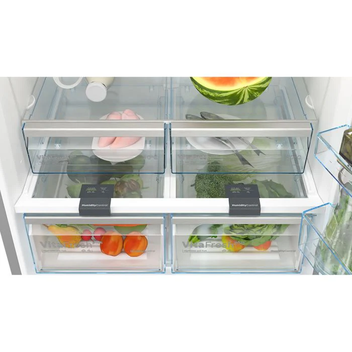 Bosch Series 4 KGN86VIEA Extra Large Freestanding 70/30 Frost Free Fridge Freezer in Stainless Steel - E Energy - Image 3