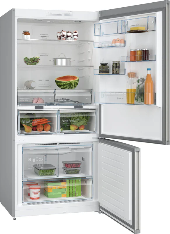Bosch Series 4 KGN86VIEAG - Stainless Steel Fridge Freezer - 479L/152L - E Energy - Image 2
