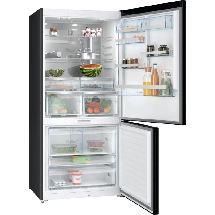 Bosch Series 8 KGP86AXB0N - Black Steel Fridge Freezer - 621L - B Energy - Image 2