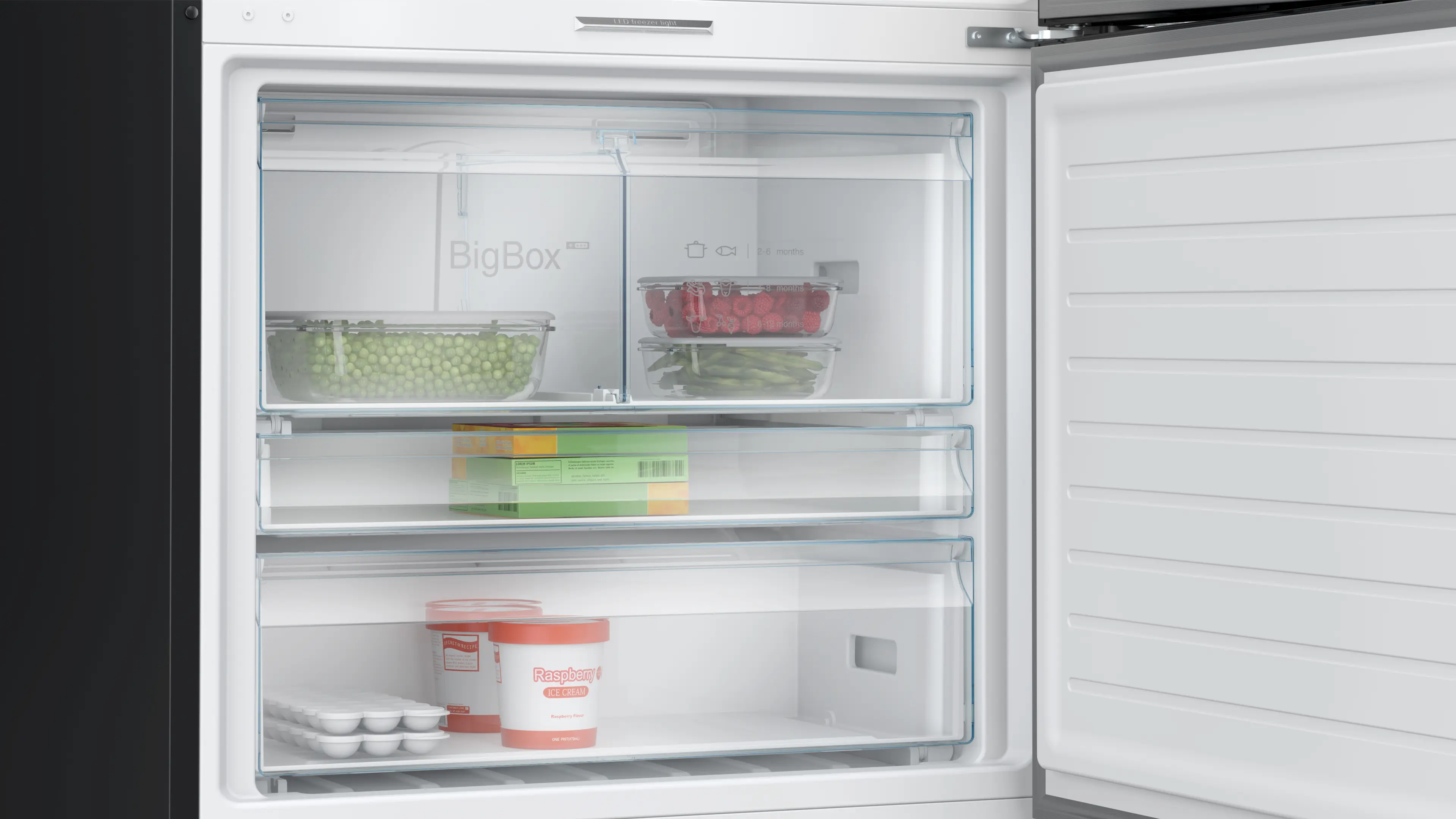 Bosch Series 8 KGP86AXB0N - Black Steel Fridge Freezer - 621L - B Energy - Image 8