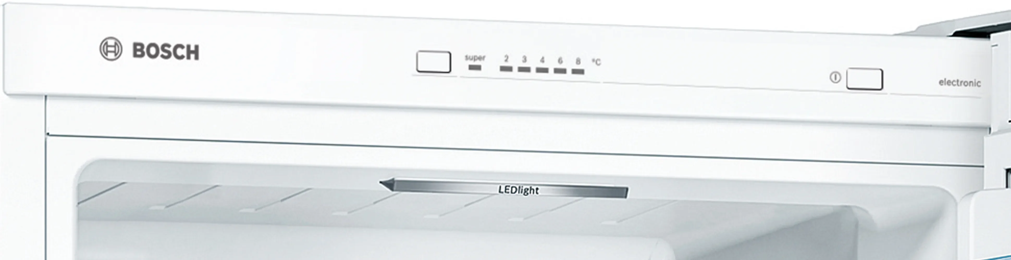 Bosch Series 4 KGV336WEAG - White Fridge Freezer - 176cm - E Energy Rating - Image 3