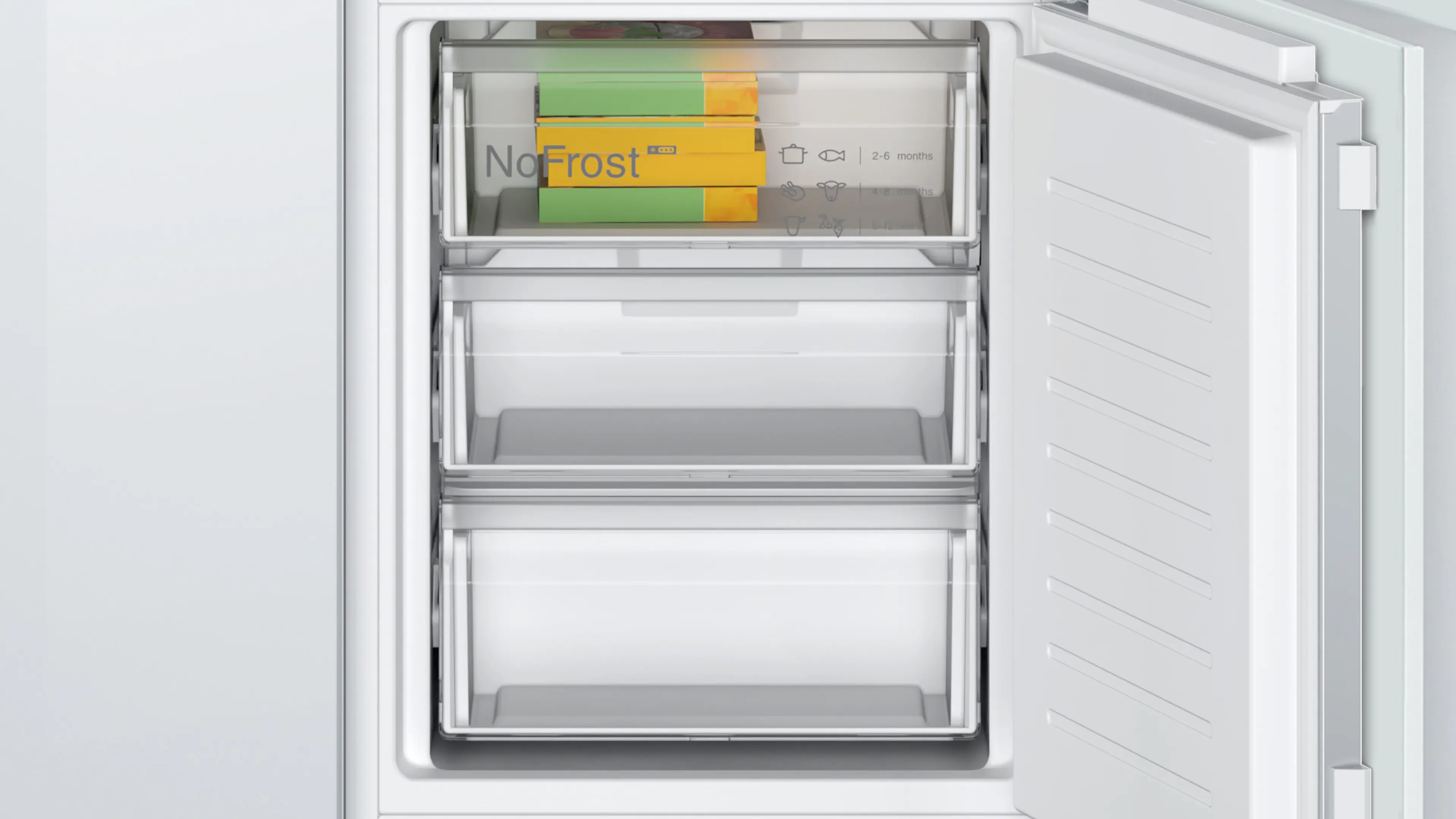 Bosch Series 2 KIN86NFE0G - Integrated 60/40 Frost Free Fridge Freezer - E energy - Image 8