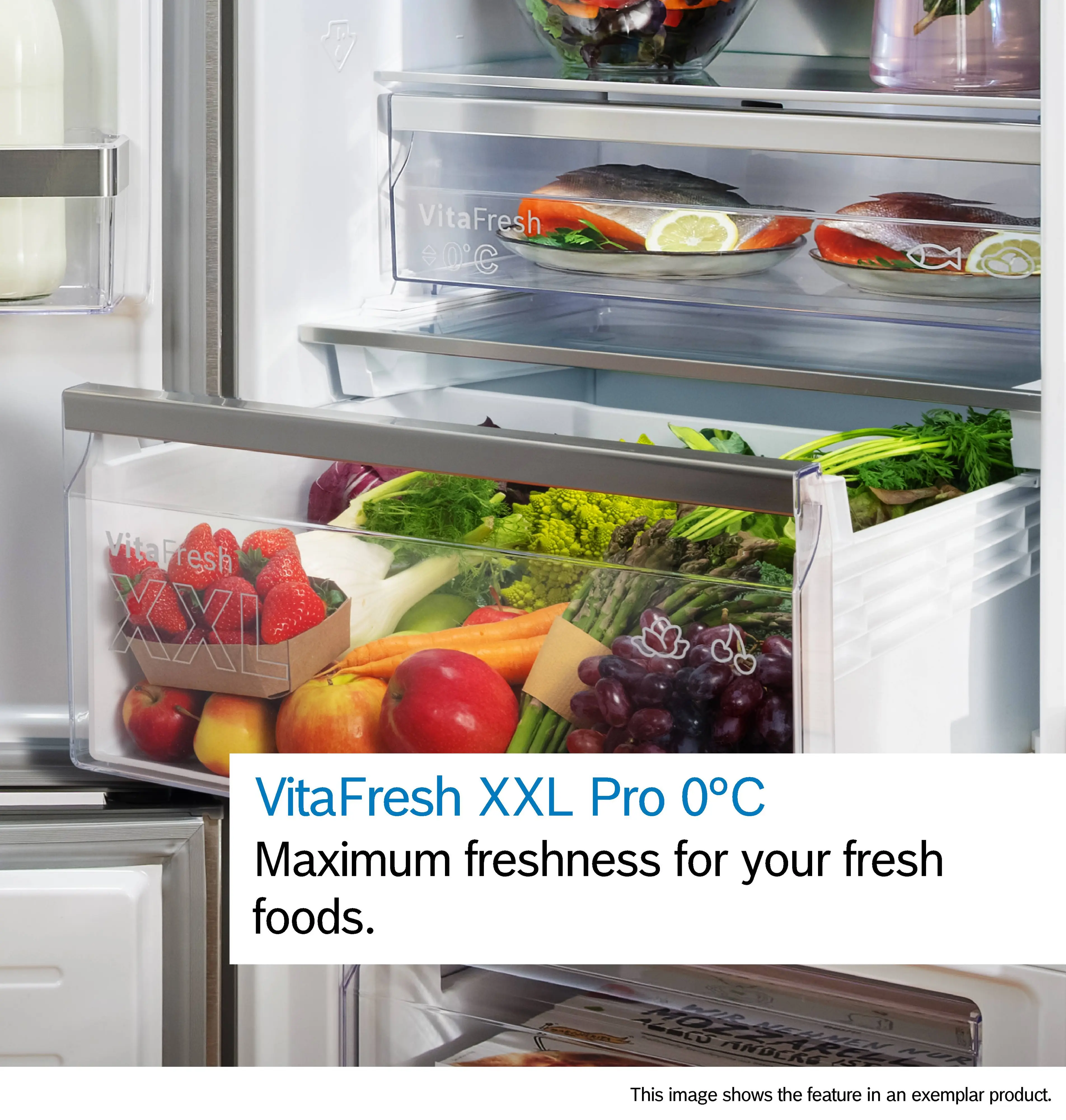 Bosch Series 4 KIN86VFE0G - Integrated 60/40 Fridge Freezer - E energy - Image 6
