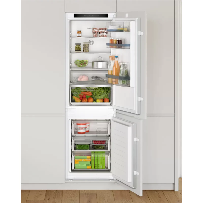 Bosch Series 4 KIN86VSE0G - Integrated 60/40 Fridge Freezer - E energy - Image 2