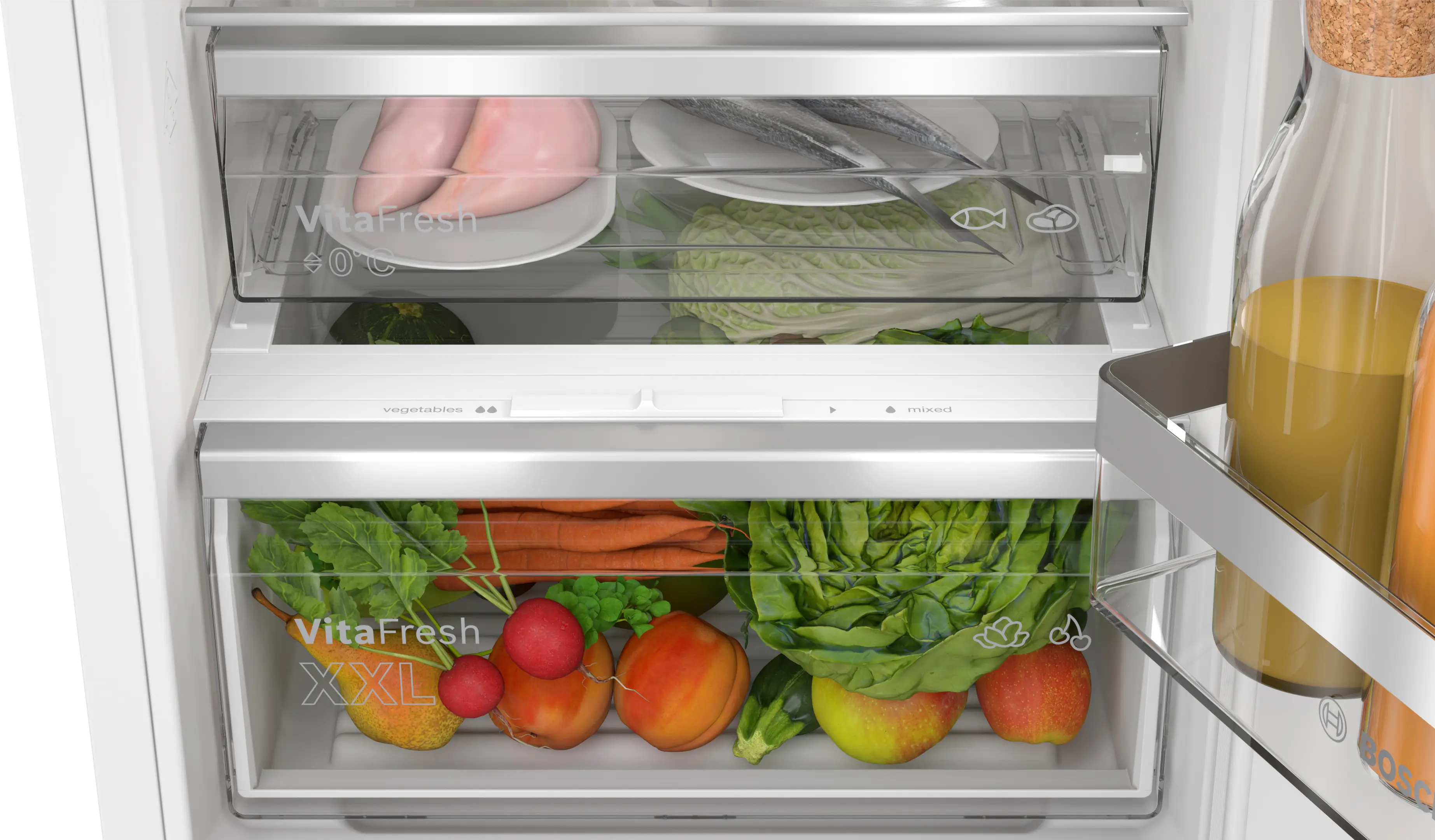 Bosch KIN96VFD0G - Integrated Fridge Freezer - 193.5 cm NoFrost - Image 3