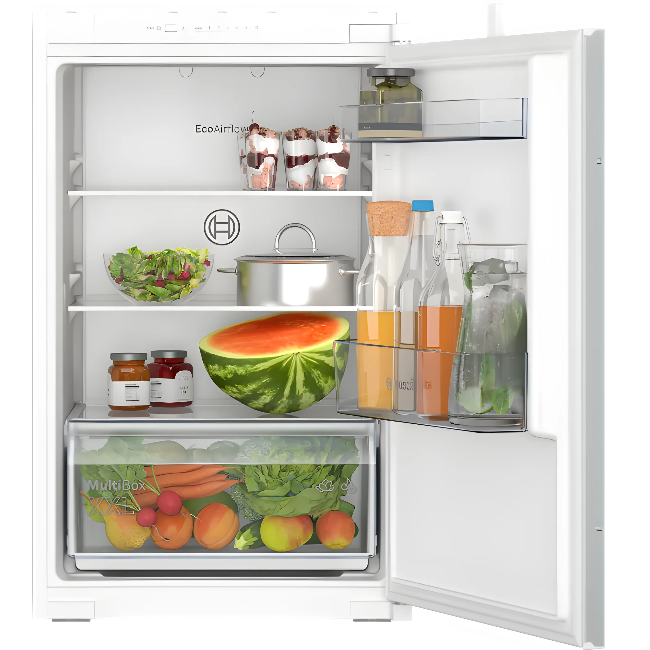 Bosch Series 2 KIR21NSE0 - Fully Integrated In column Larder Fridge - 136 Litres - E energy