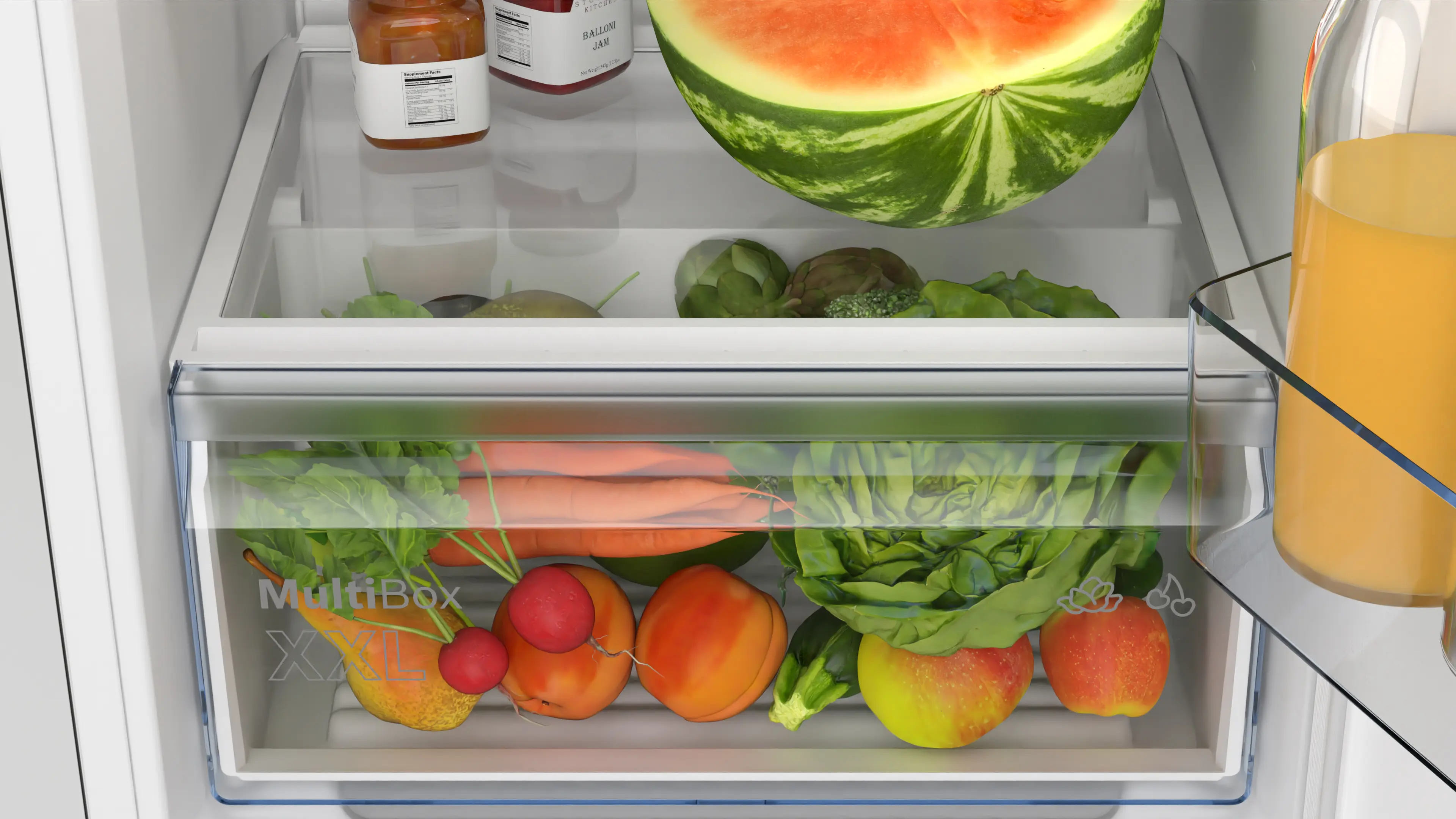 Bosch Series 2 KIR21NSE0 - Fully Integrated In column Larder Fridge - 136 Litres - E energy - Image 5