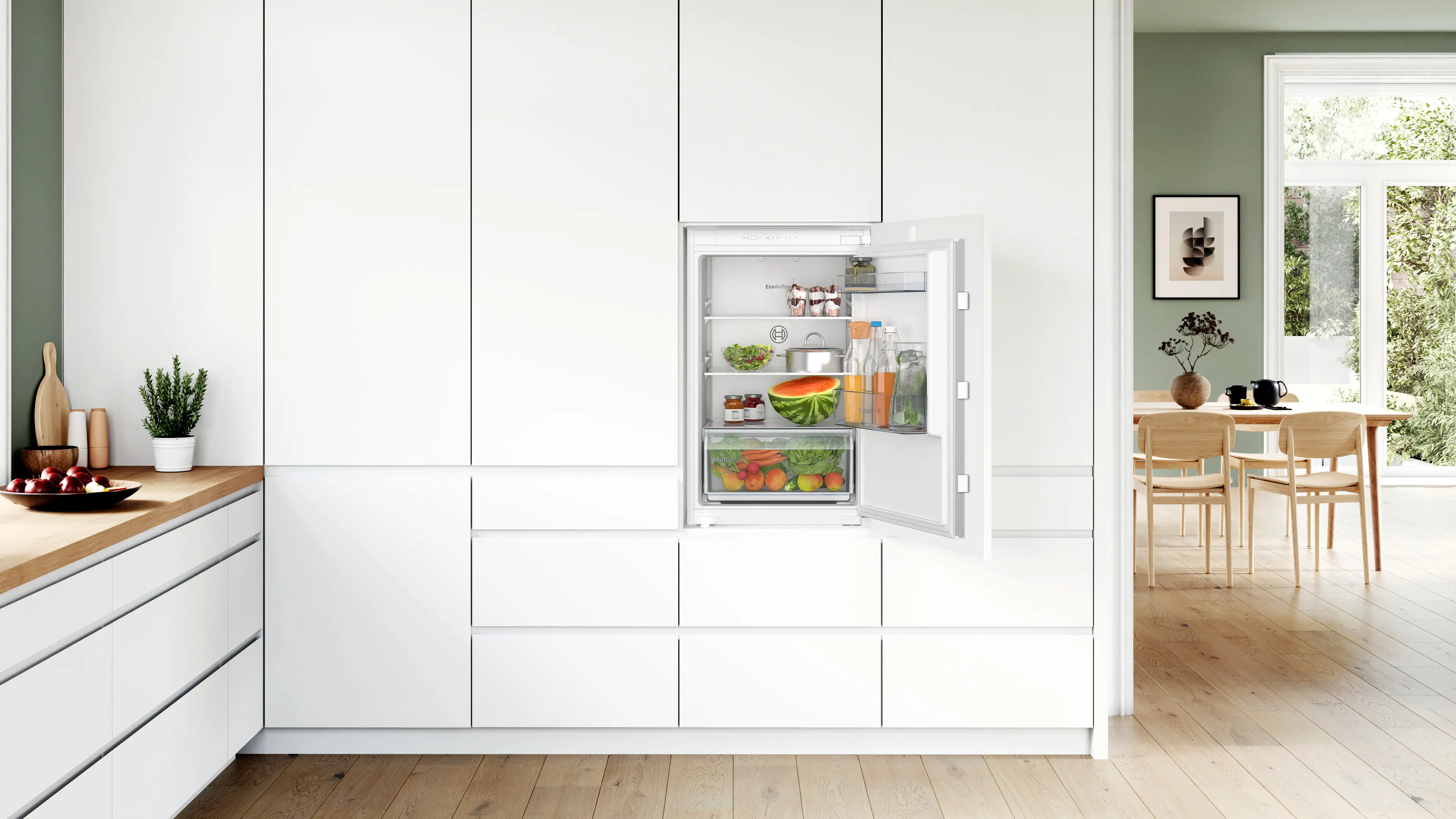 Bosch Series 2 KIR21NSE0 - Fully Integrated In column Larder Fridge - 136 Litres - E energy - Image 6