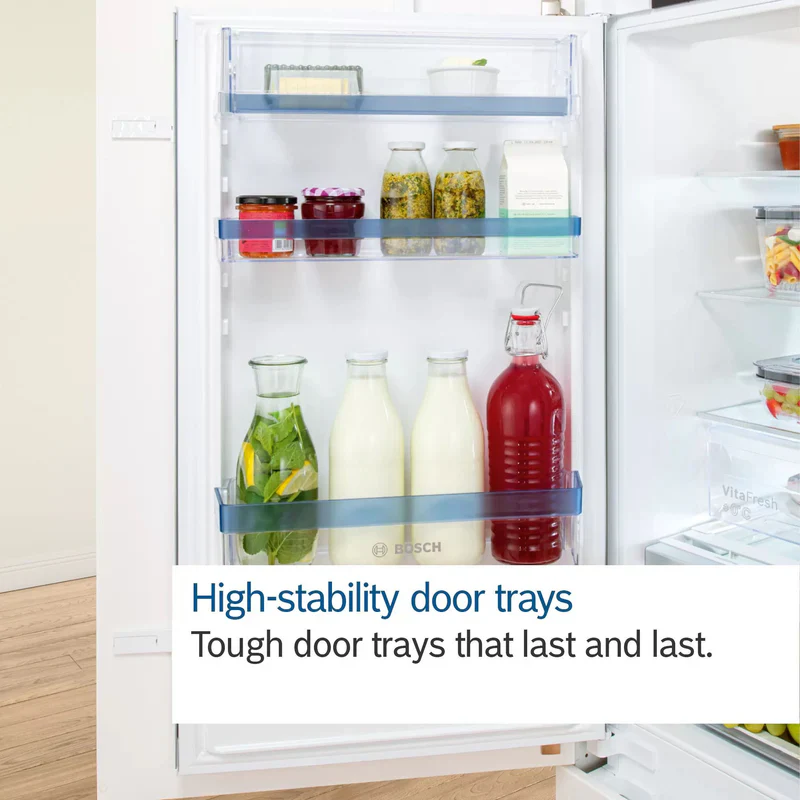 Bosch Series 6 KIR81ADD0G - Integrated Auto Defrost Fridge - D energy - Image 4