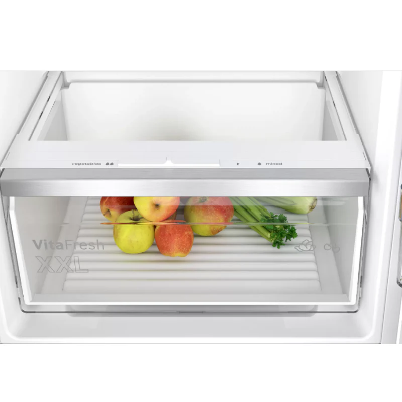 Bosch Series 4 KIV87VSE0G - White Integrated 70/30 Low Frost Fridge Freezer - E energy - Image 4