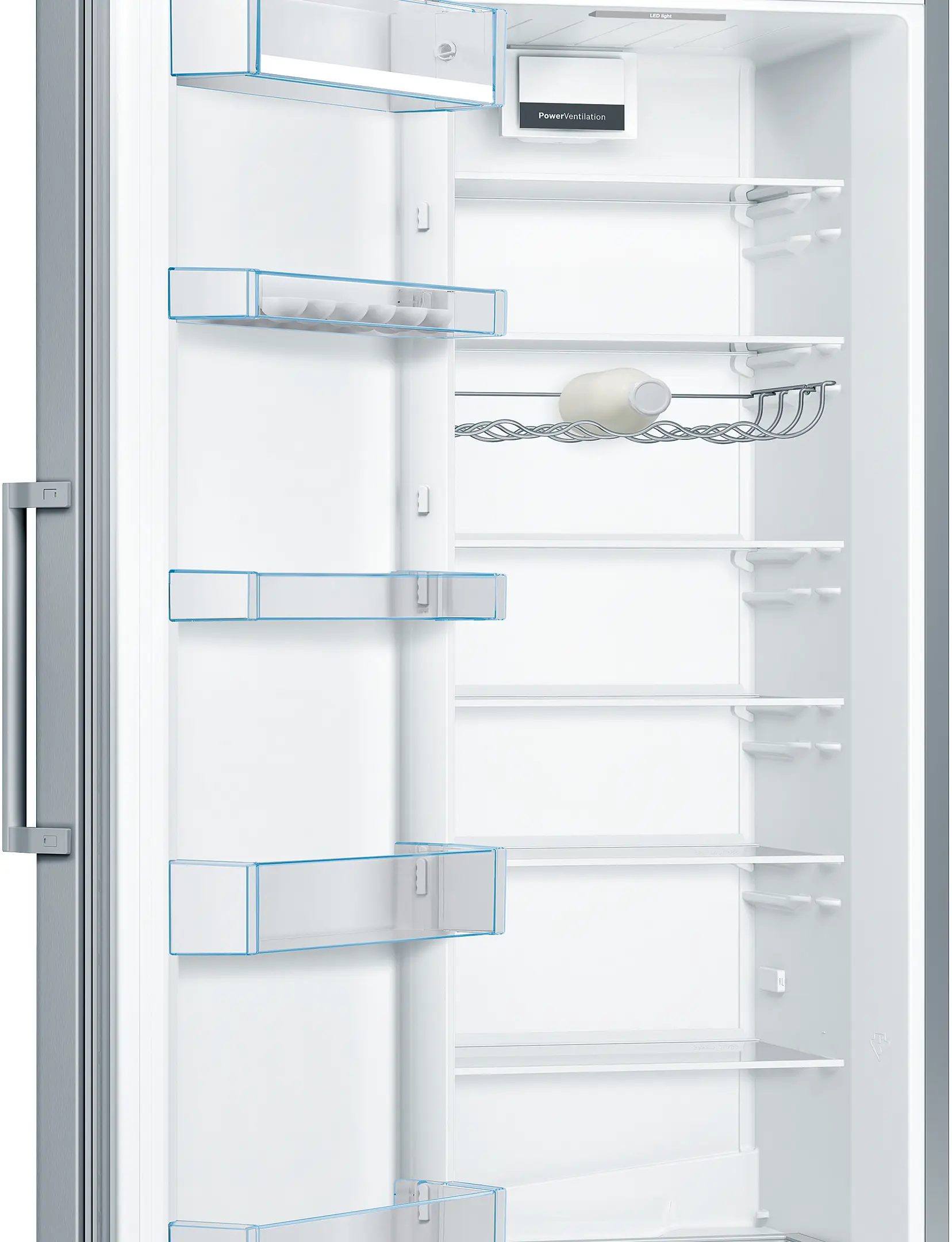 Bosch Series 4 KSV36VLEP - Stainless steel look Freestanding Fridge - E energy - Image 4