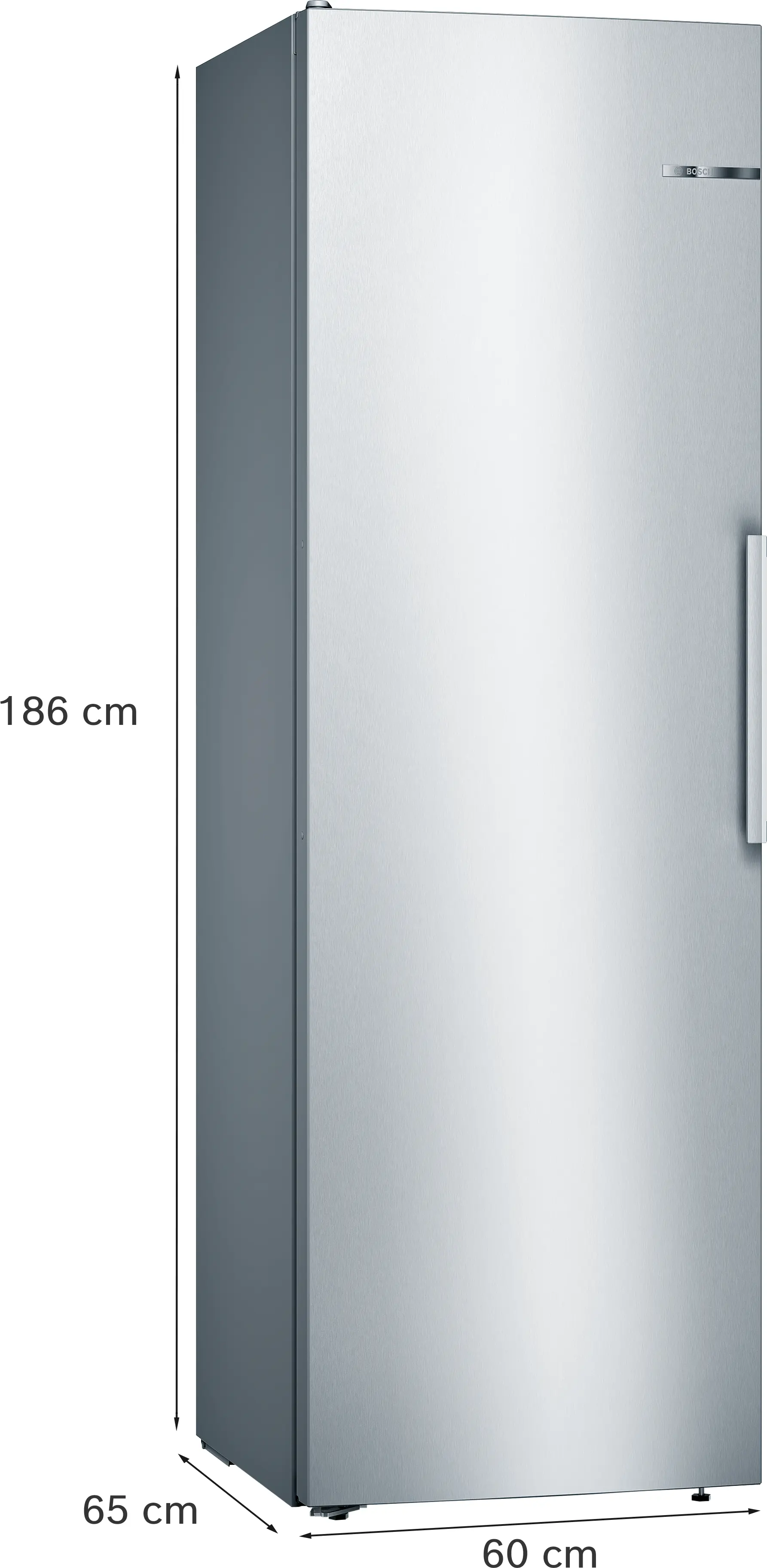 Bosch Series 4 KSV36VLEP - Stainless steel look Freestanding Fridge - E energy - Image 6