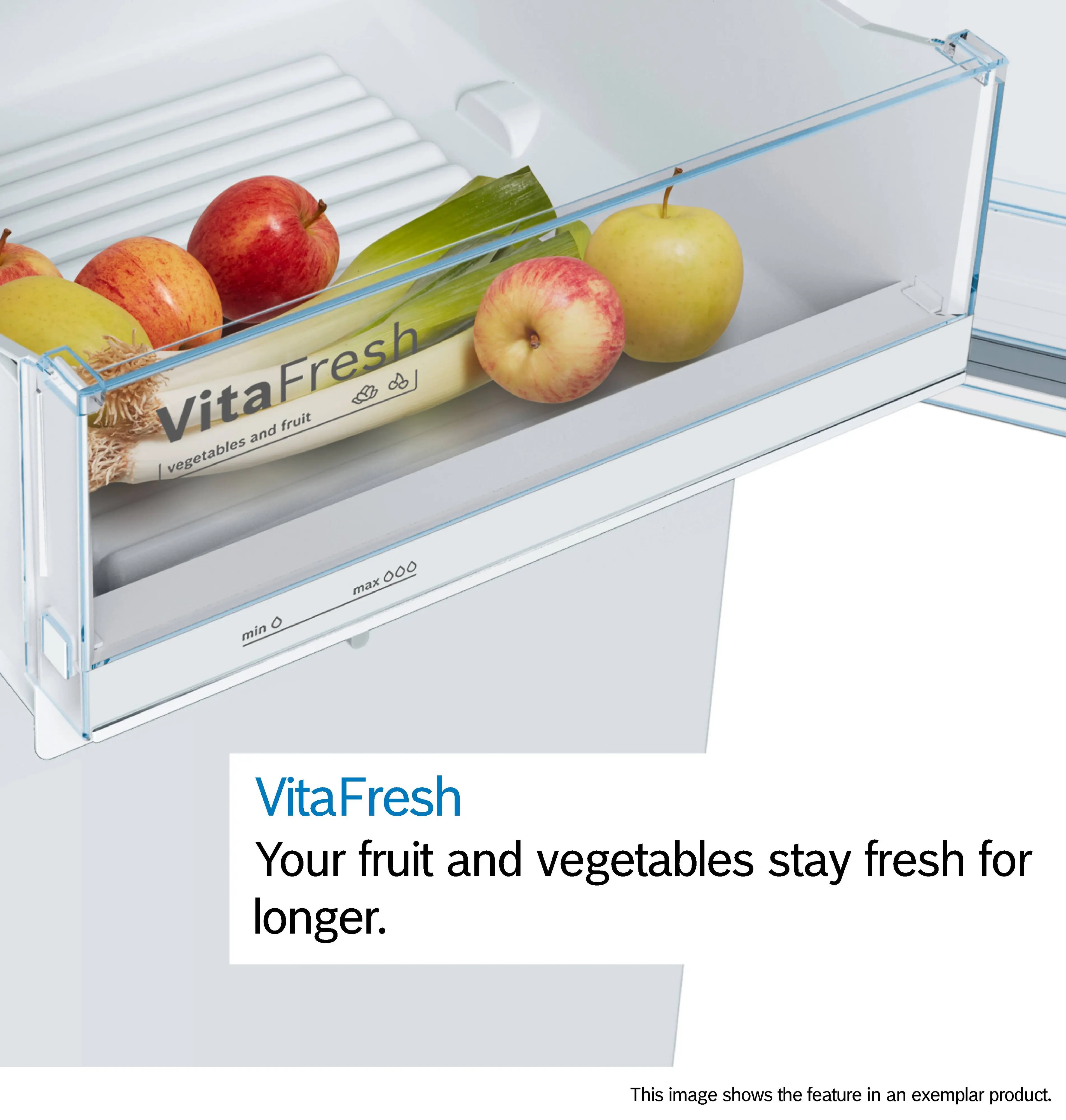 Bosch Series 4 KSV36VLEP - Stainless steel look Freestanding Fridge - E energy - Image 7