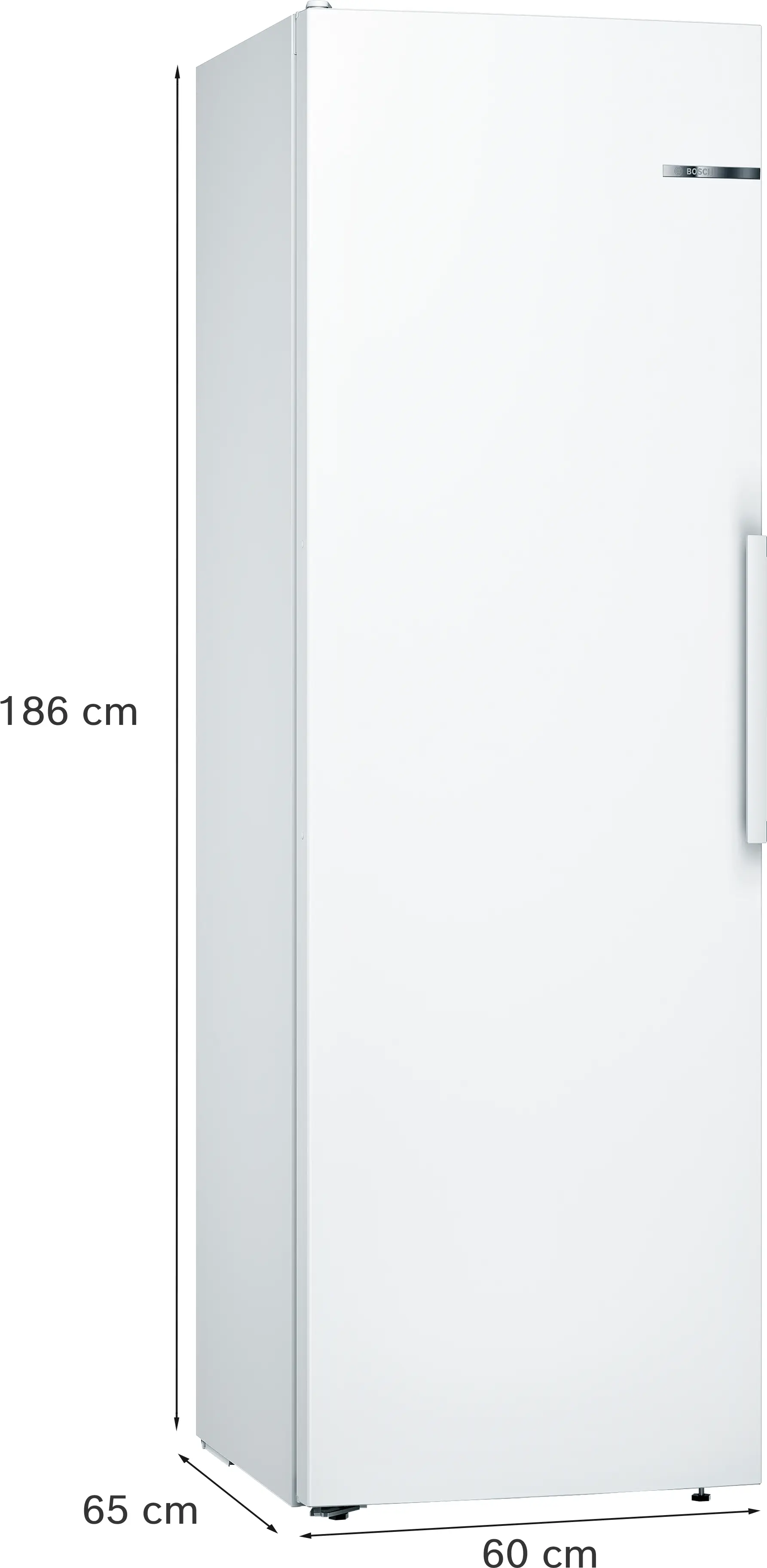 Bosch Series 4 KSV36VWEPG - White Freestanding Fridge - E energy - Image 5