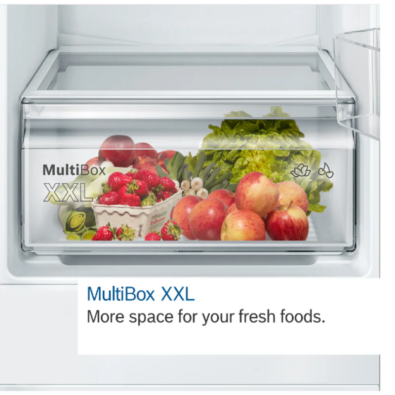 Bosch Series 6 KUL15AFF0G - White Undercounter Frost Free Fridge - F energy - Image 3