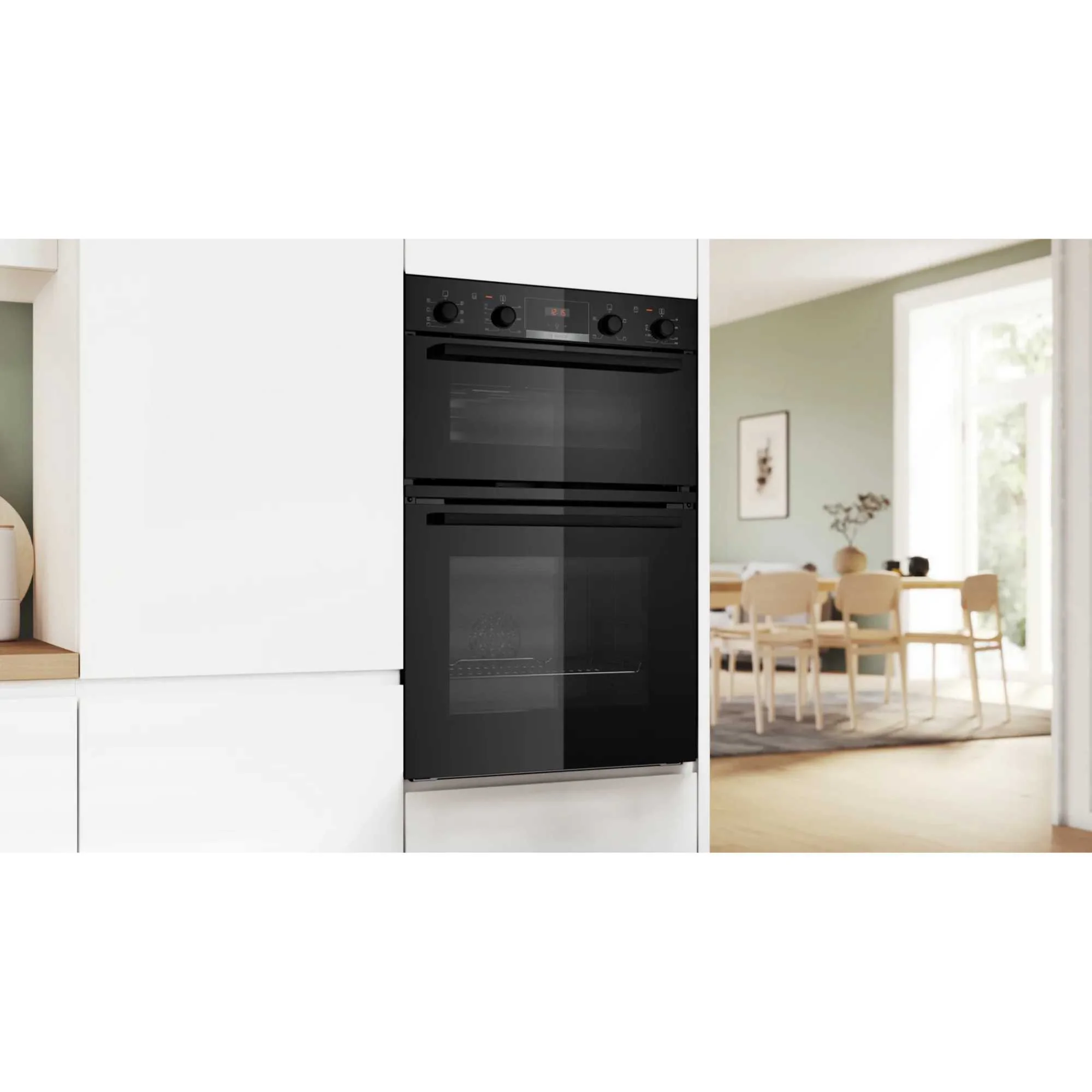 Bosch Series 4 MBA533BB3B - Black Built-In Double Oven - 3D Hot Air - B Energy - Image 5