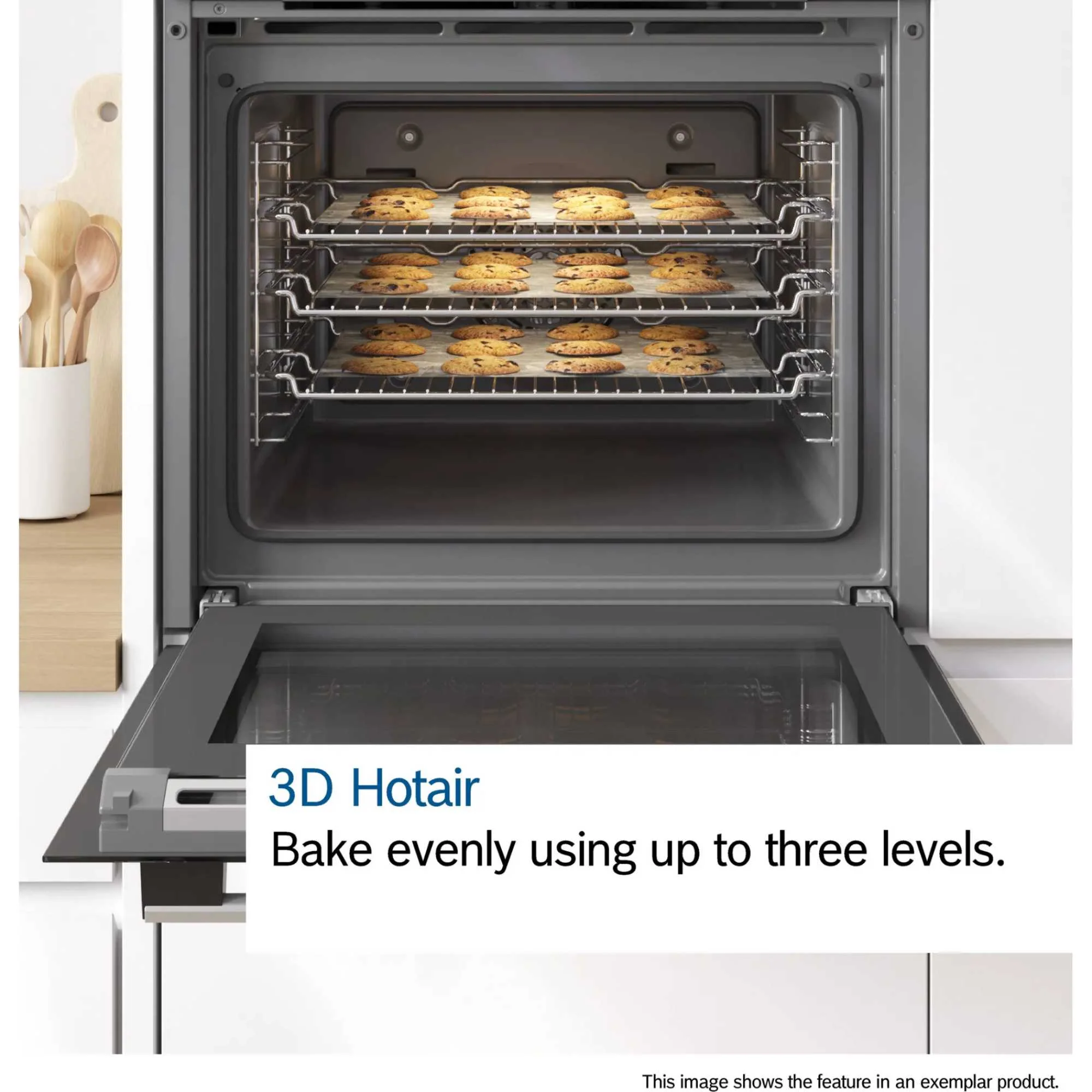 Bosch Series 4 MBA533BB3B - Black Built-In Double Oven - 3D Hot Air - B Energy - Image 7