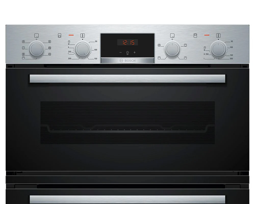Bosch Series 4 MBA533BS3B - Stainless Steel Double Oven - 71L/34L - A/B Energy - Image 2