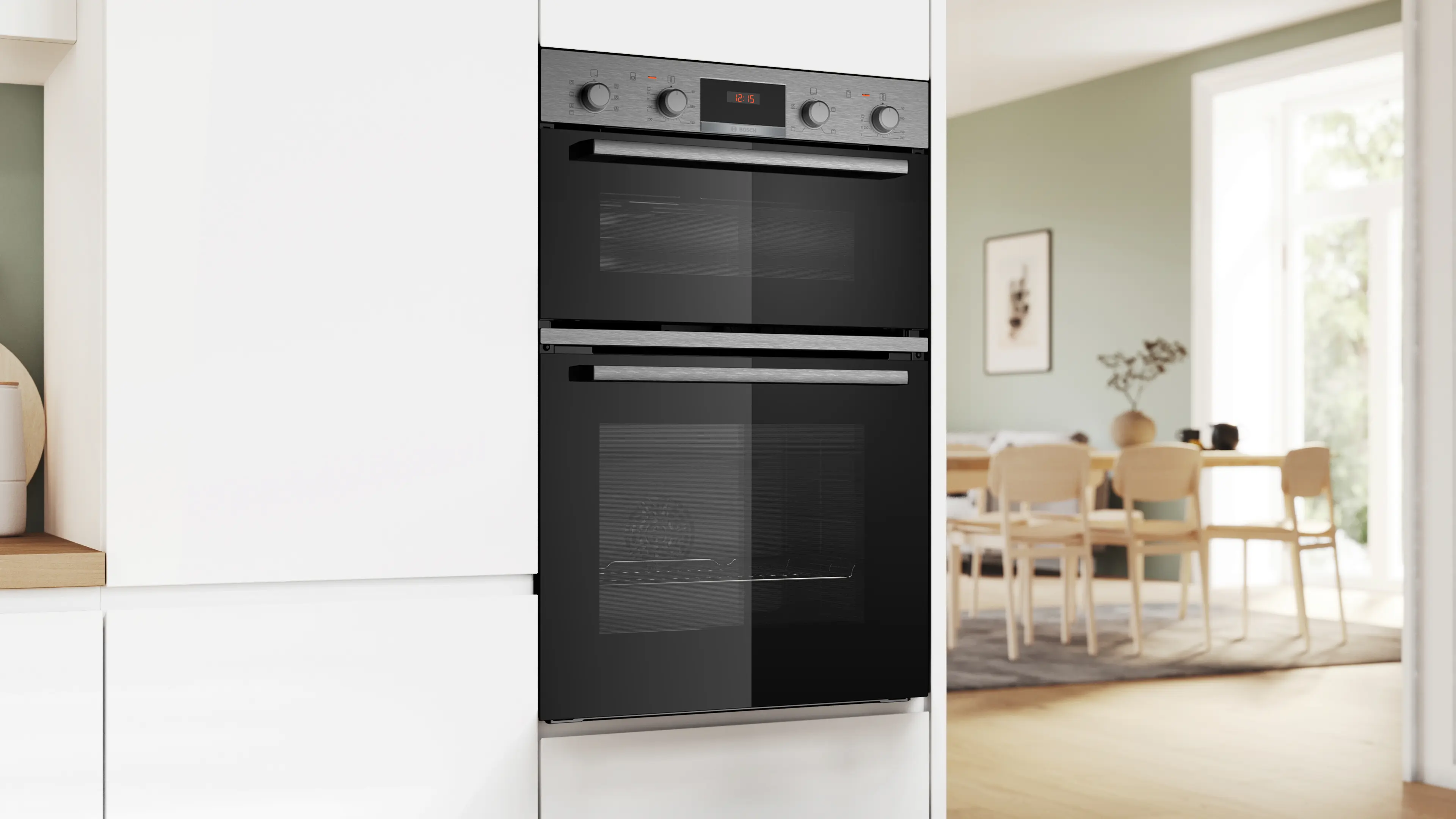 Bosch Series 4 MBA533BS3B - Stainless Steel Double Oven - 71L/34L - A/B Energy - Image 7