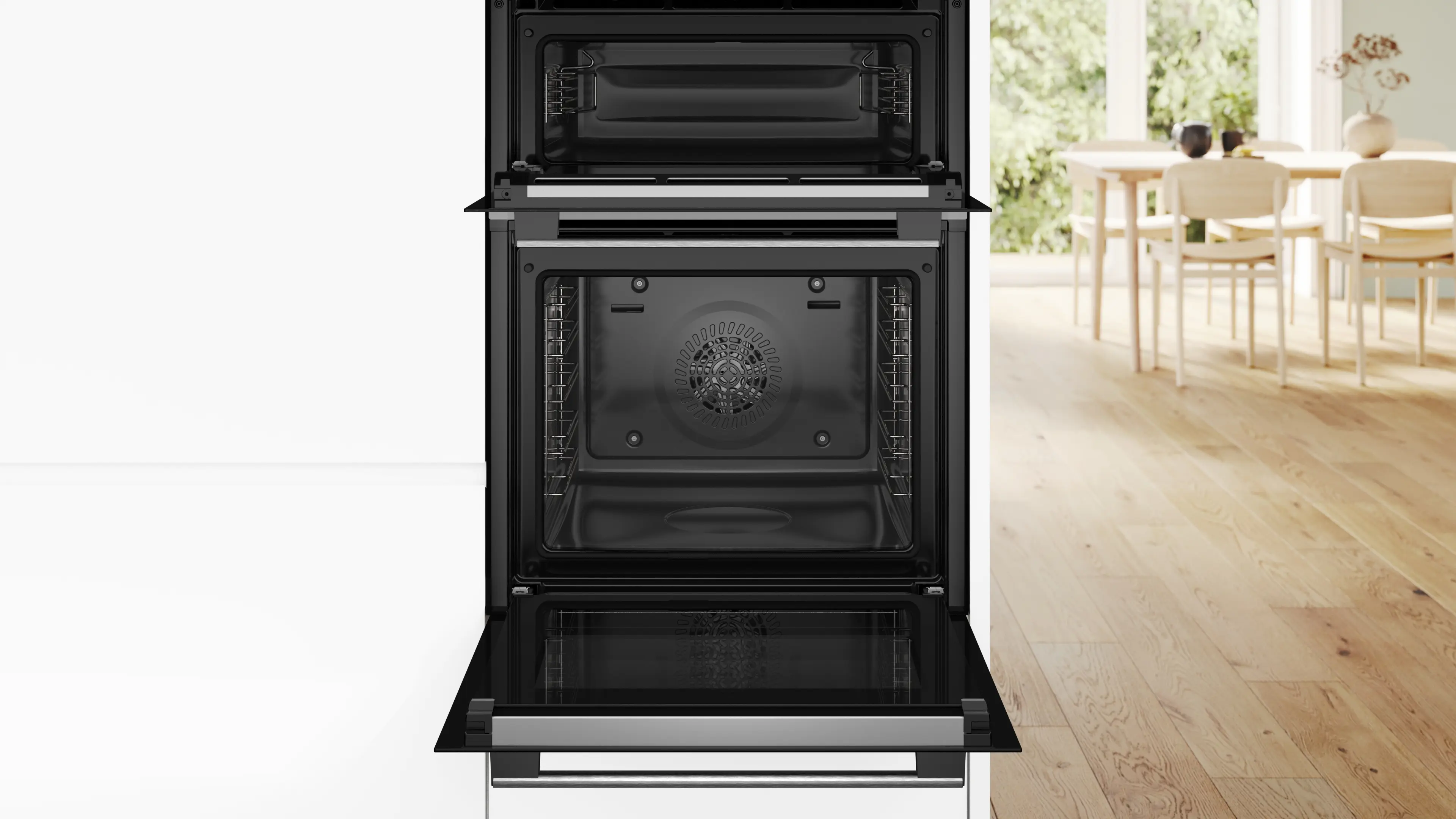 Bosch Series 6 MBA578BS7B - Stainless Steel Double Oven - 71L/34L - A Energy - Image 4