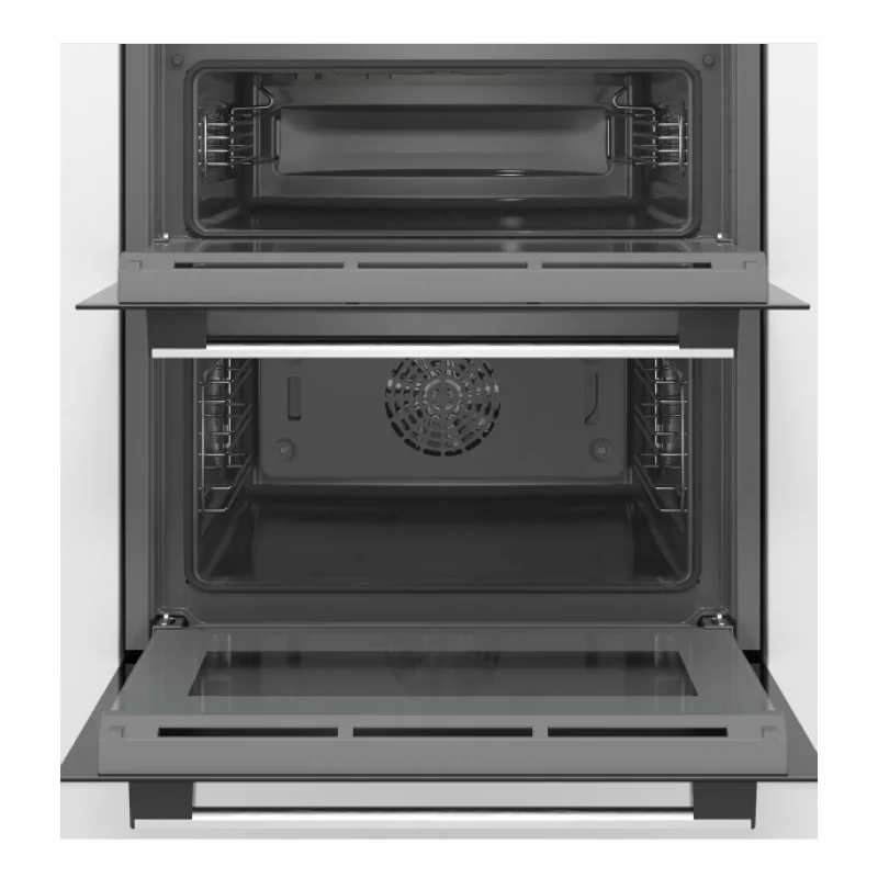 Bosch Series 4 NBS533BS0B - Stainless steel Built under Electric Double Oven - Catalytic cleaning - A/B energy - Image 4