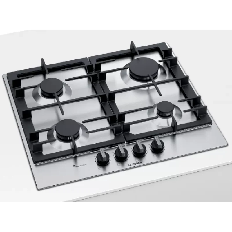 Bosch Series 6 PCP6A5B90 - Stainless steel 4 Zone Gas Hob - Image 4