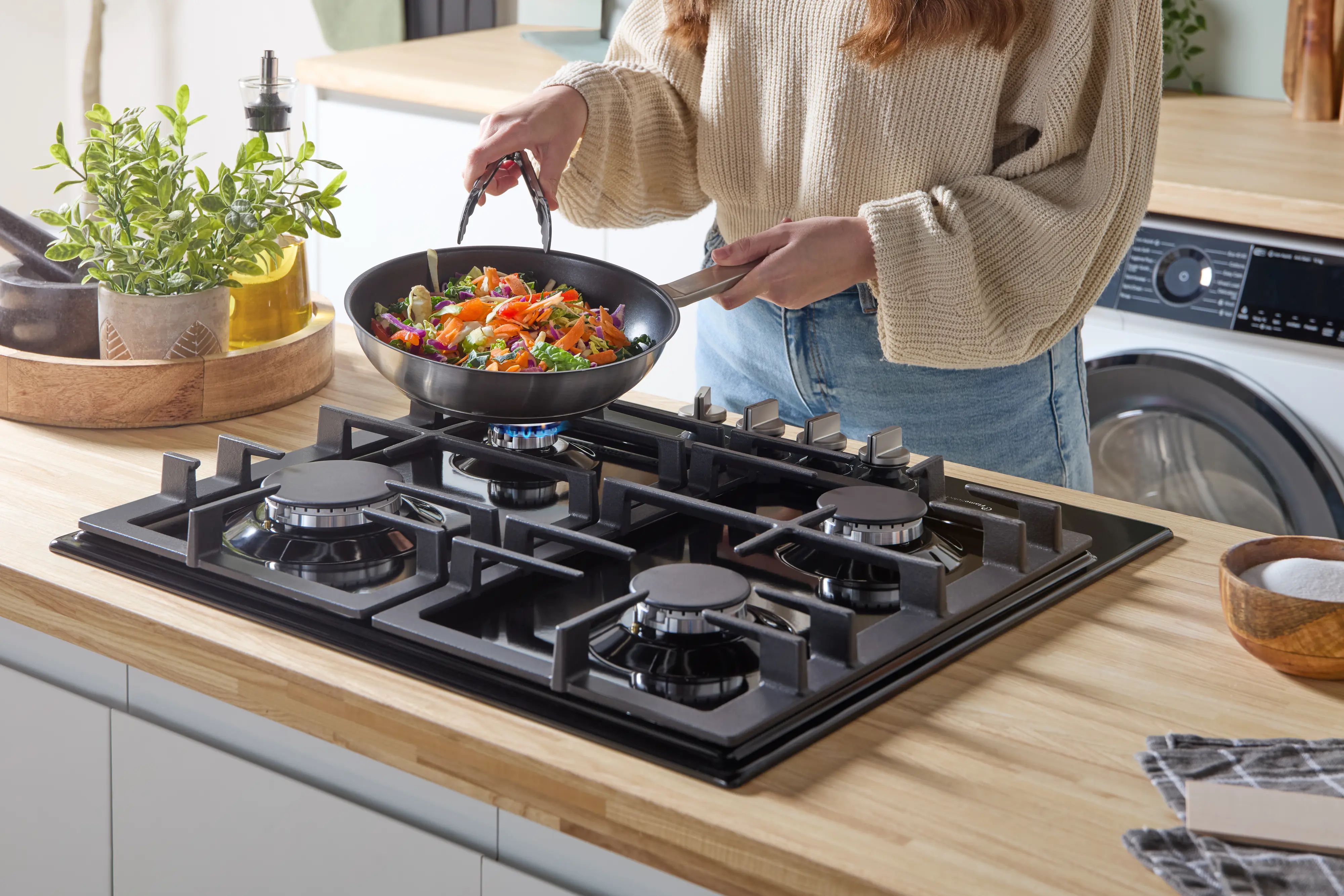 Bosch Series 6 PCP6A6I90 - Black Gas Hob - 60cm - Image 13