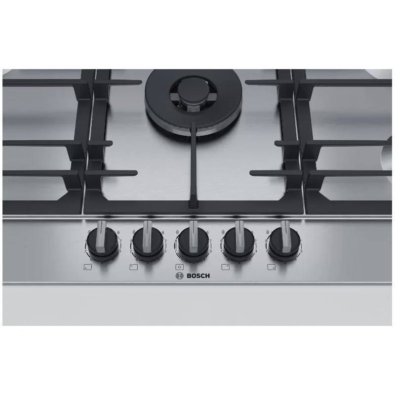 Bosch Series 6 PCR9A5B90 - Stainless steel 5 Zone Gas Hob - Image 2