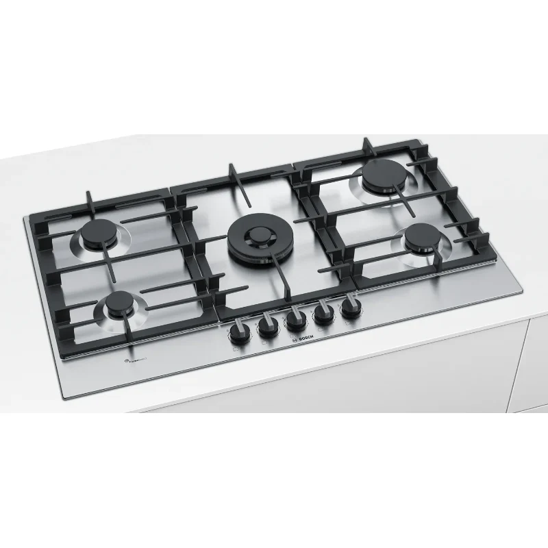 Bosch Series 6 PCR9A5B90 - Stainless steel 5 Zone Gas Hob - Image 4
