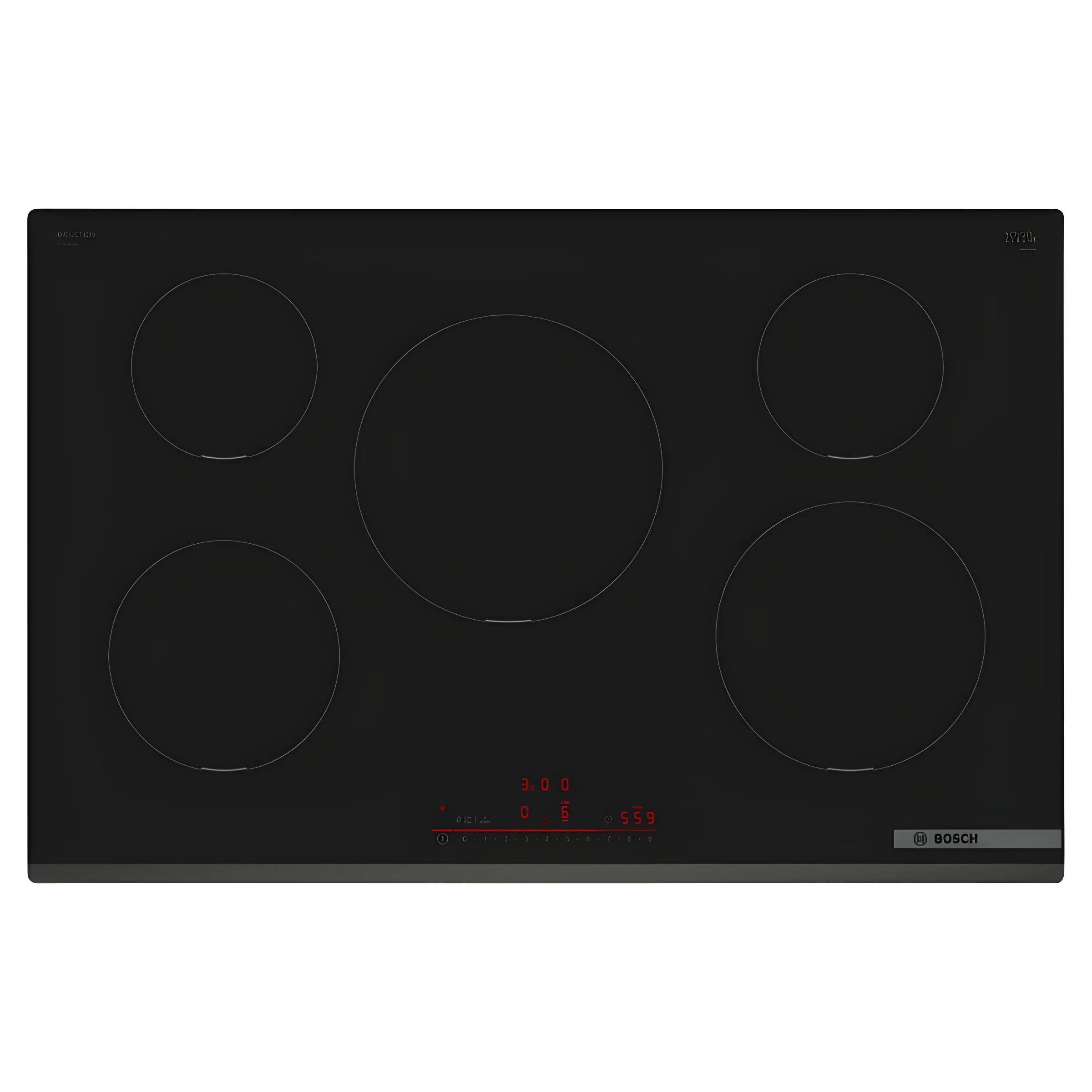 Bosch Series 6 PIV831HB1E - Black 5 Zone Induction Hob