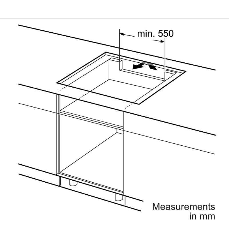 Bosch Series 6 PIV851FB1E - Black 5 Zone Electric Hob - Image 3