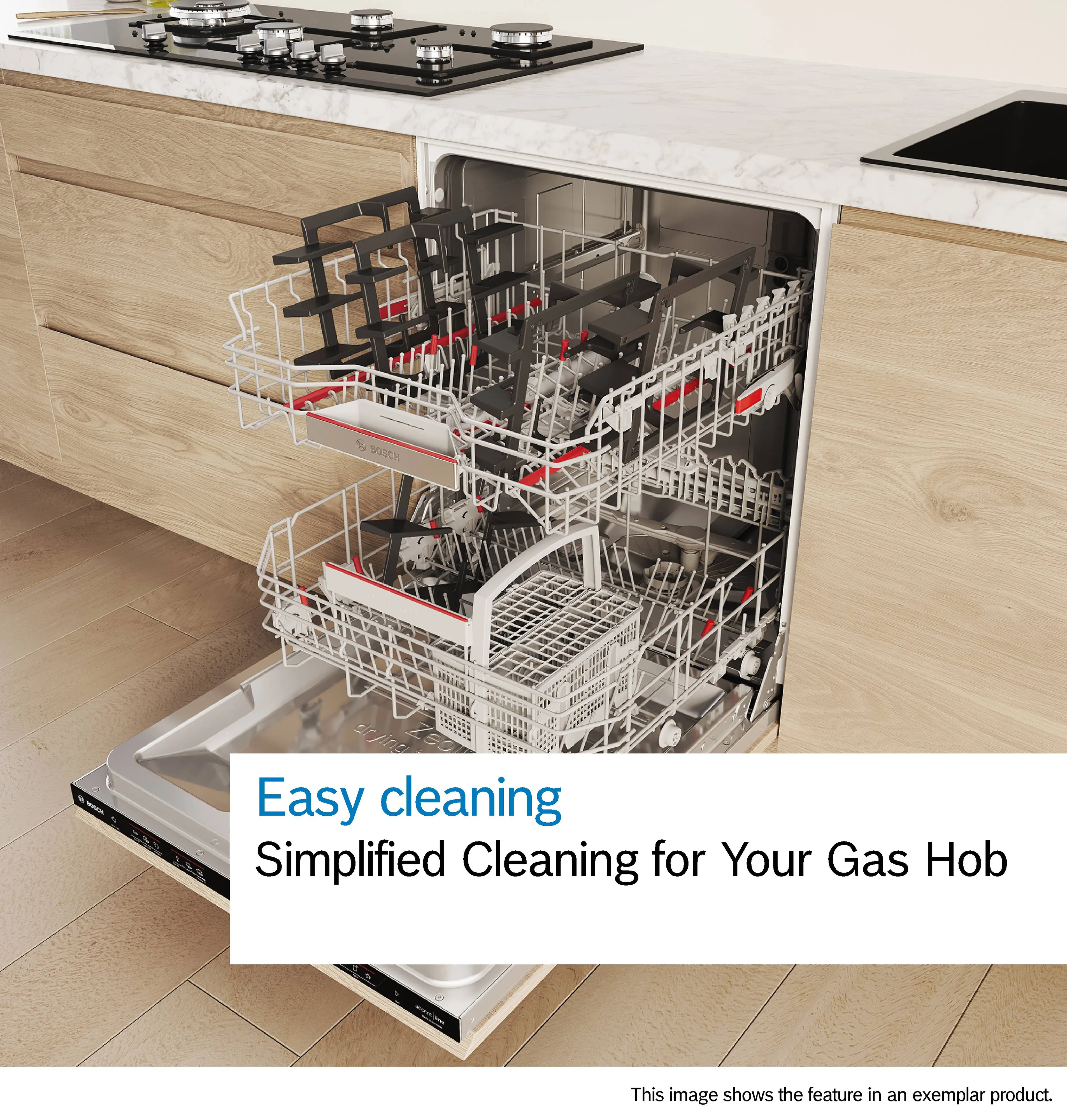 Bosch Series 6 PPM9A6I40 - Black Gas Hob - 90cm - 5 Cooking Zones - Image 15